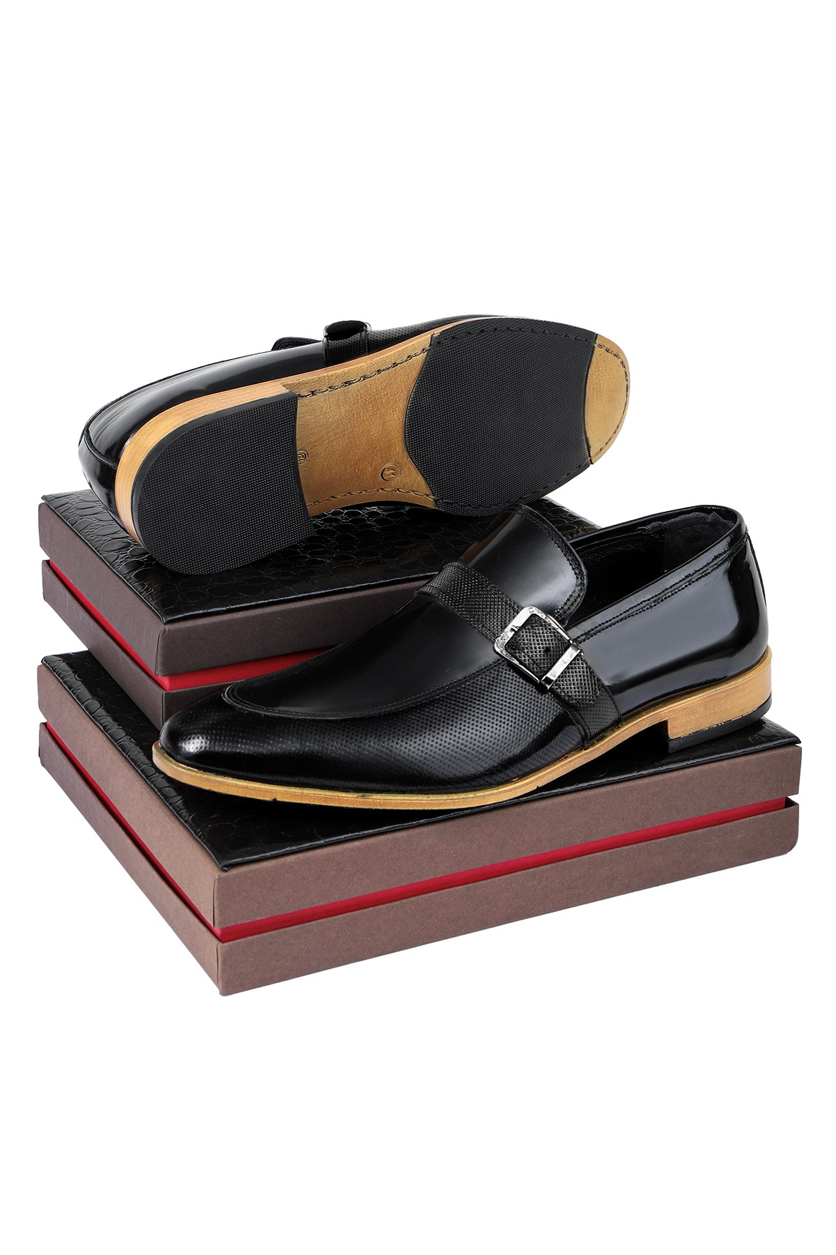 Fiela Hakiki Deri Erkek Klasik Ayakkabı, Loafer Klasik Ayakkabı - Görsel 5