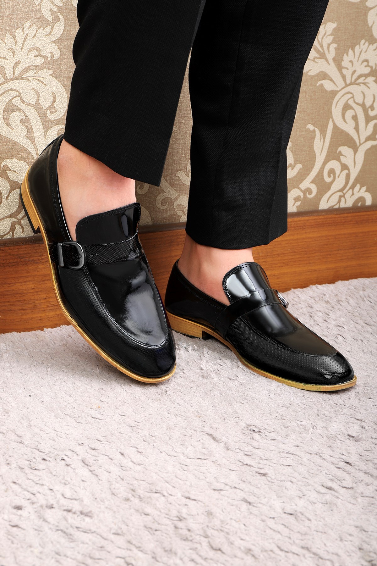 Fiela Hakiki Deri Erkek Klasik Ayakkabı, Loafer Klasik Ayakkabı - Görsel 6