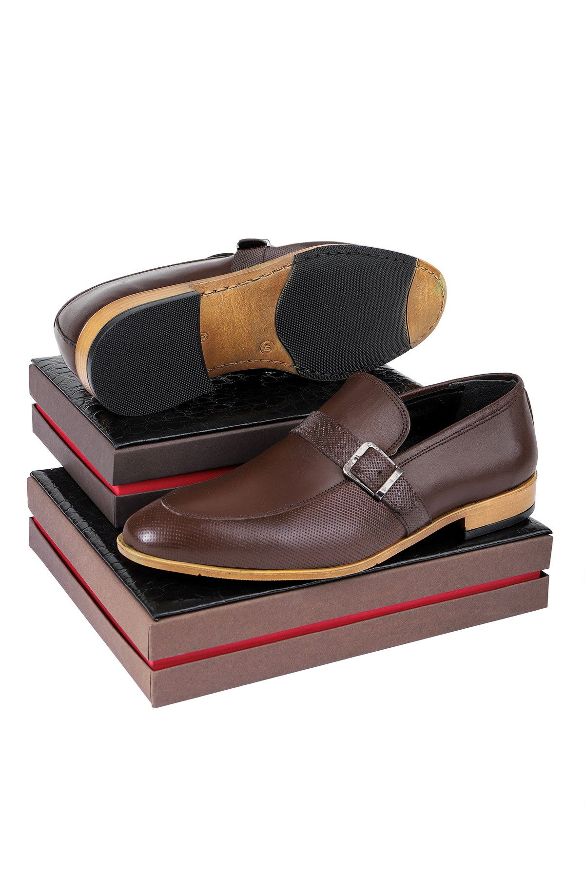 Fiela Hakiki Deri Erkek Klasik Ayakkabı, Loafer Klasik Ayakkabı - Görsel 5