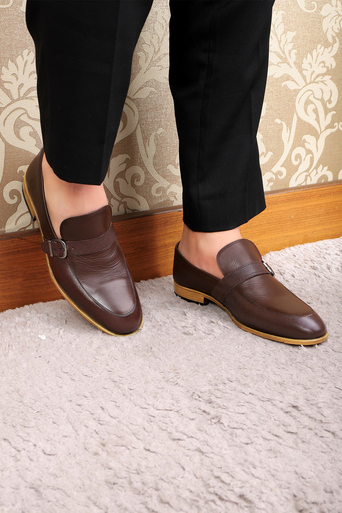 Fiela Hakiki Deri Erkek Klasik Ayakkabı, Loafer Klasik Ayakkabı - Görsel 6