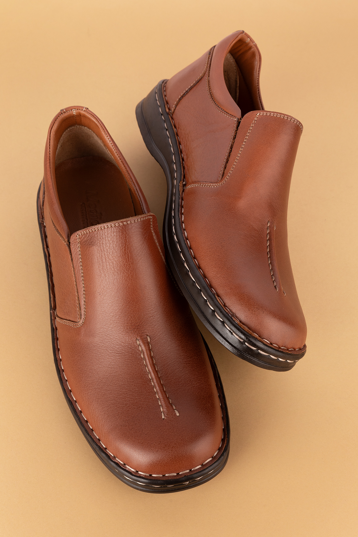 Gondol Erkek Hakiki Deri Günlük Klasik Ayakkabı kml.2023 - Görsel 6