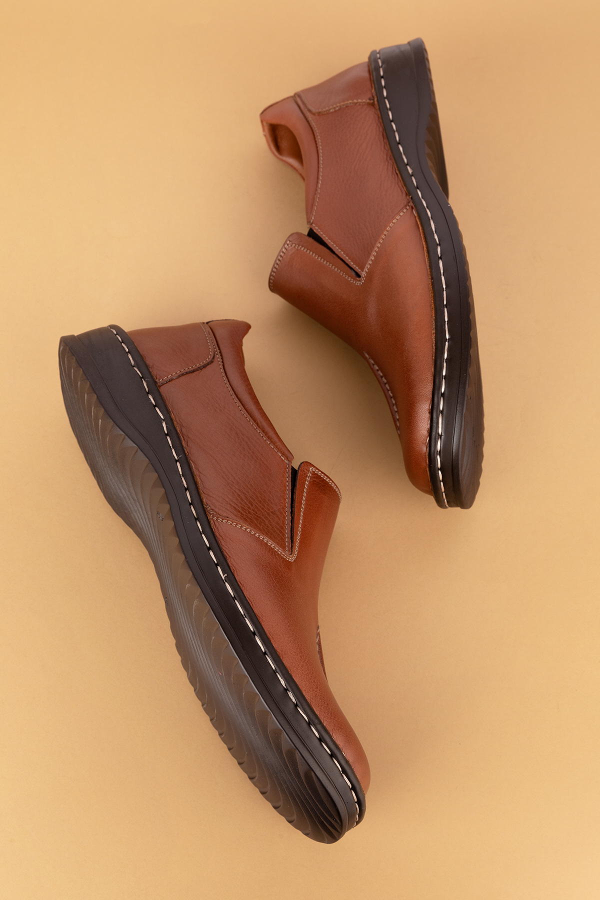 Gondol Erkek Hakiki Deri Günlük Klasik Ayakkabı kml.2023 - Görsel 7