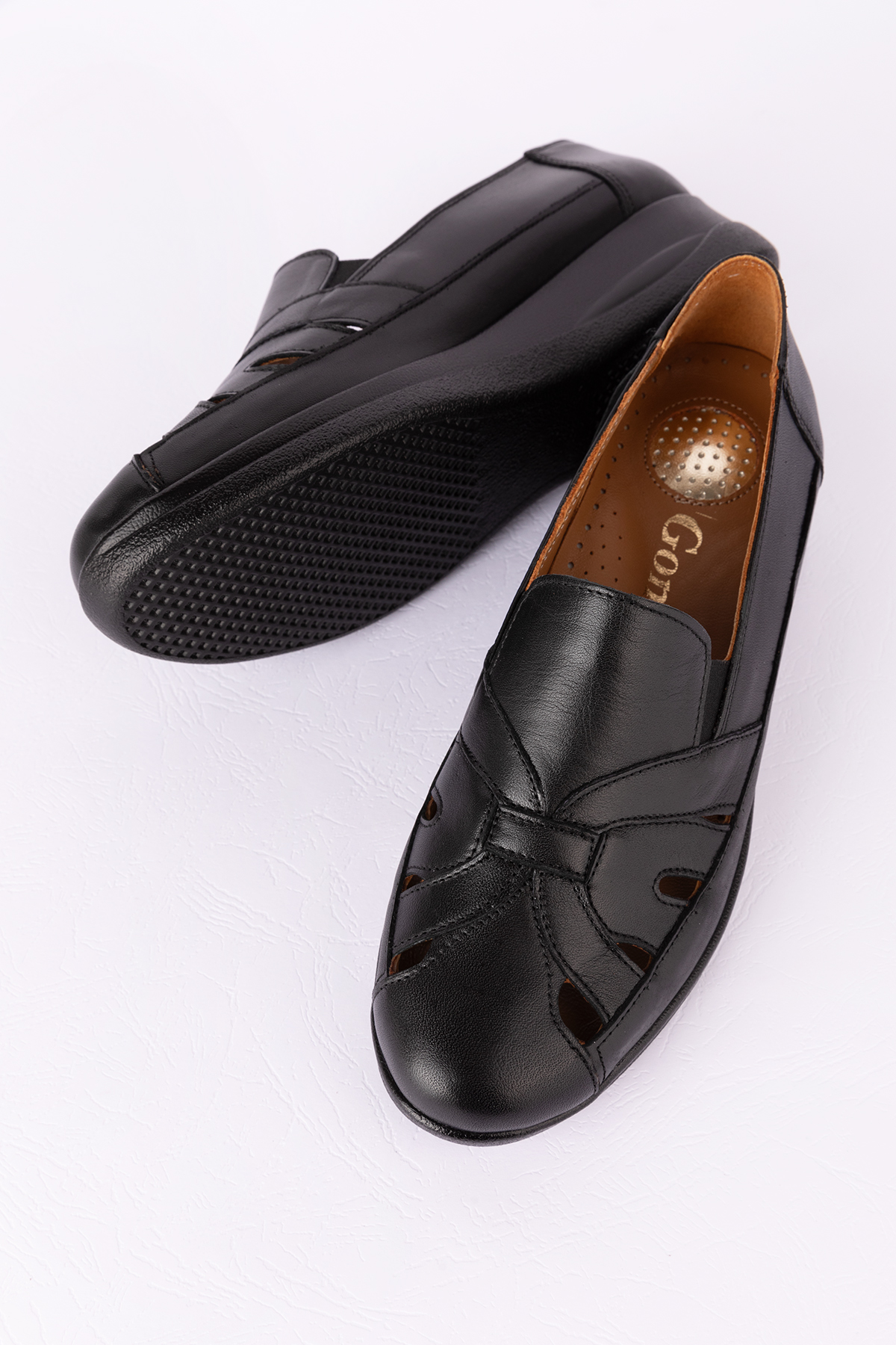 Gondol Hakiki Deri Topuk Dikenine Uygun Rahat Yazlık Ayakkabı elnr.5834 - Görsel 6