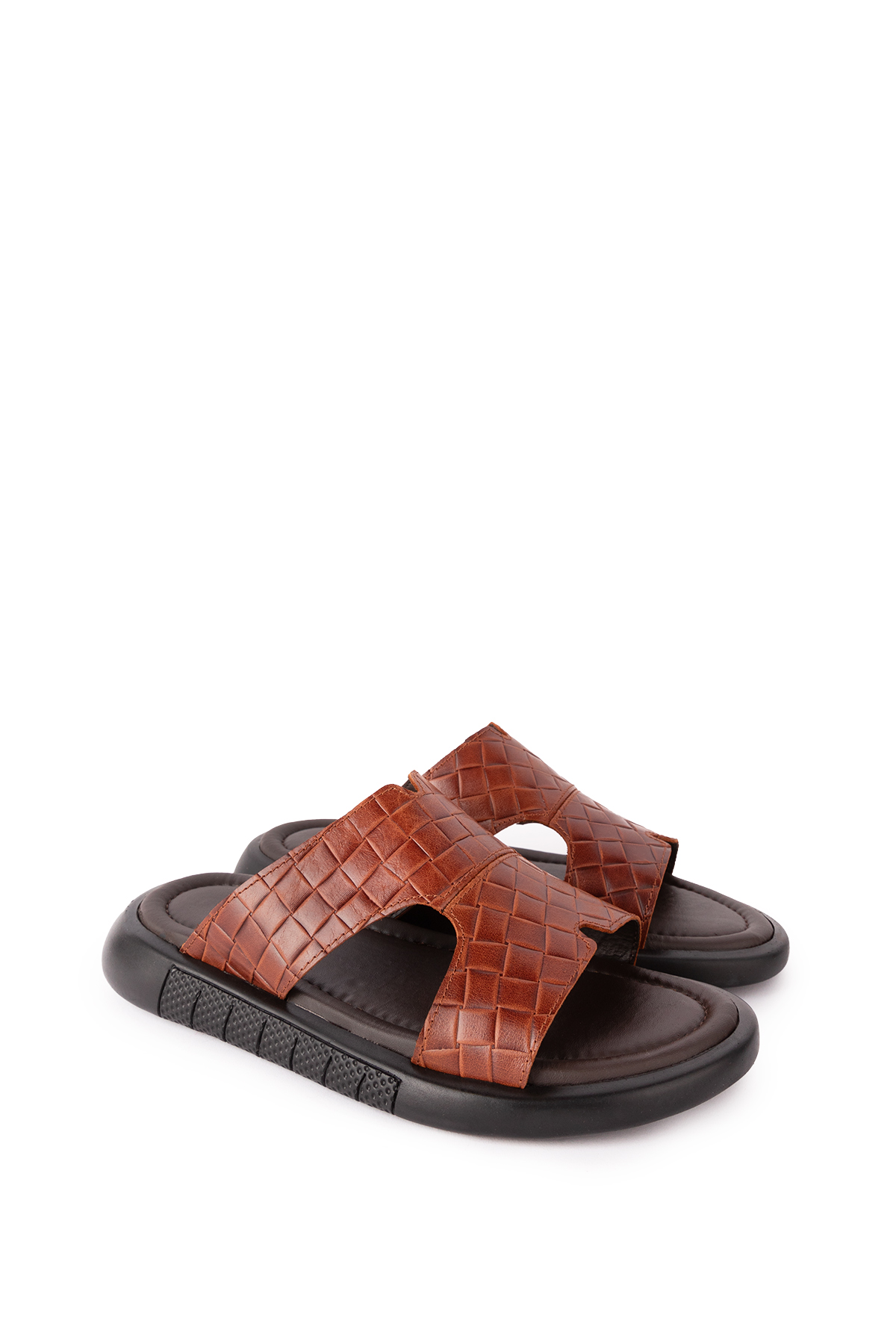 Gondol Erkek Hakiki Deri Terlik esm.427 - Görsel 2