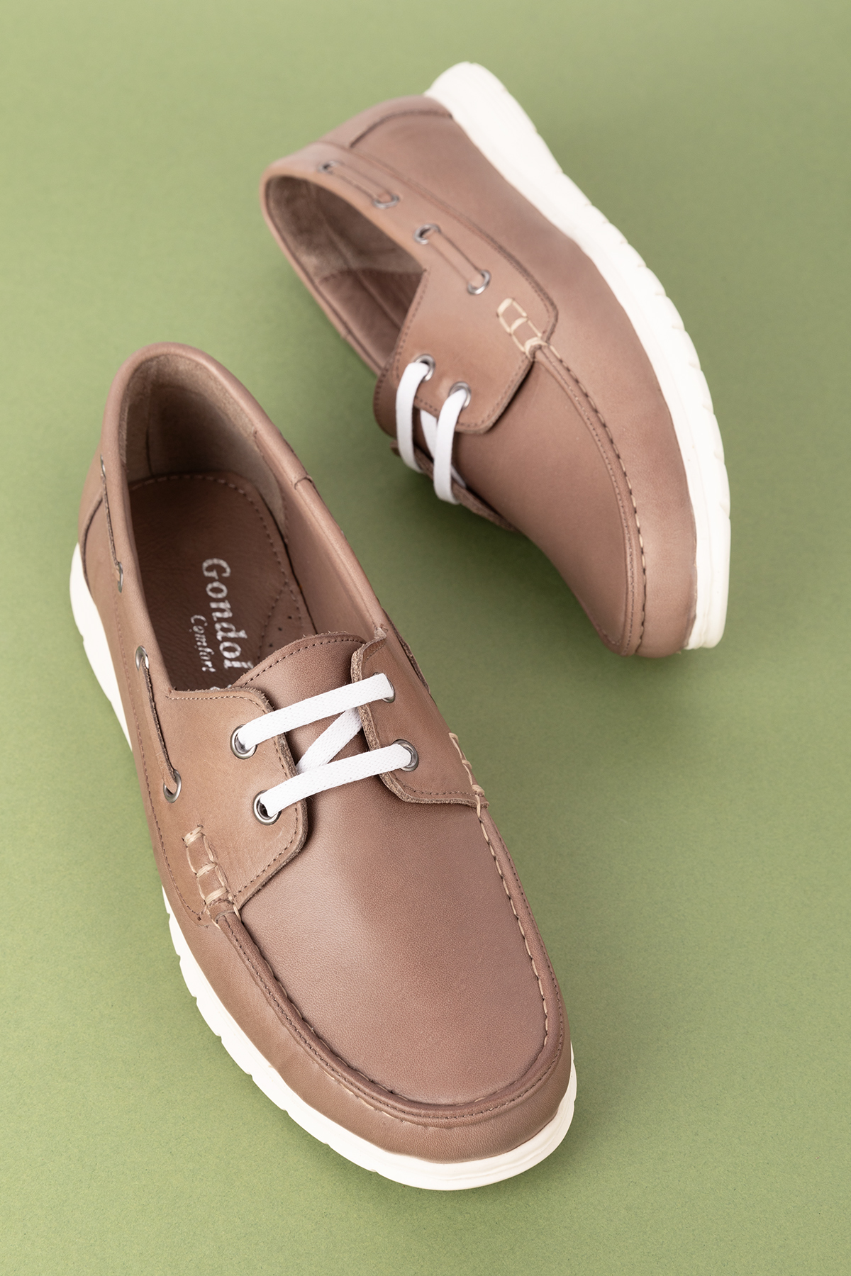 Gondol Kadın İçi Dışı Hakiki Deri Esnek Hafif Rahat Loafer ell.7005 - Görsel 4