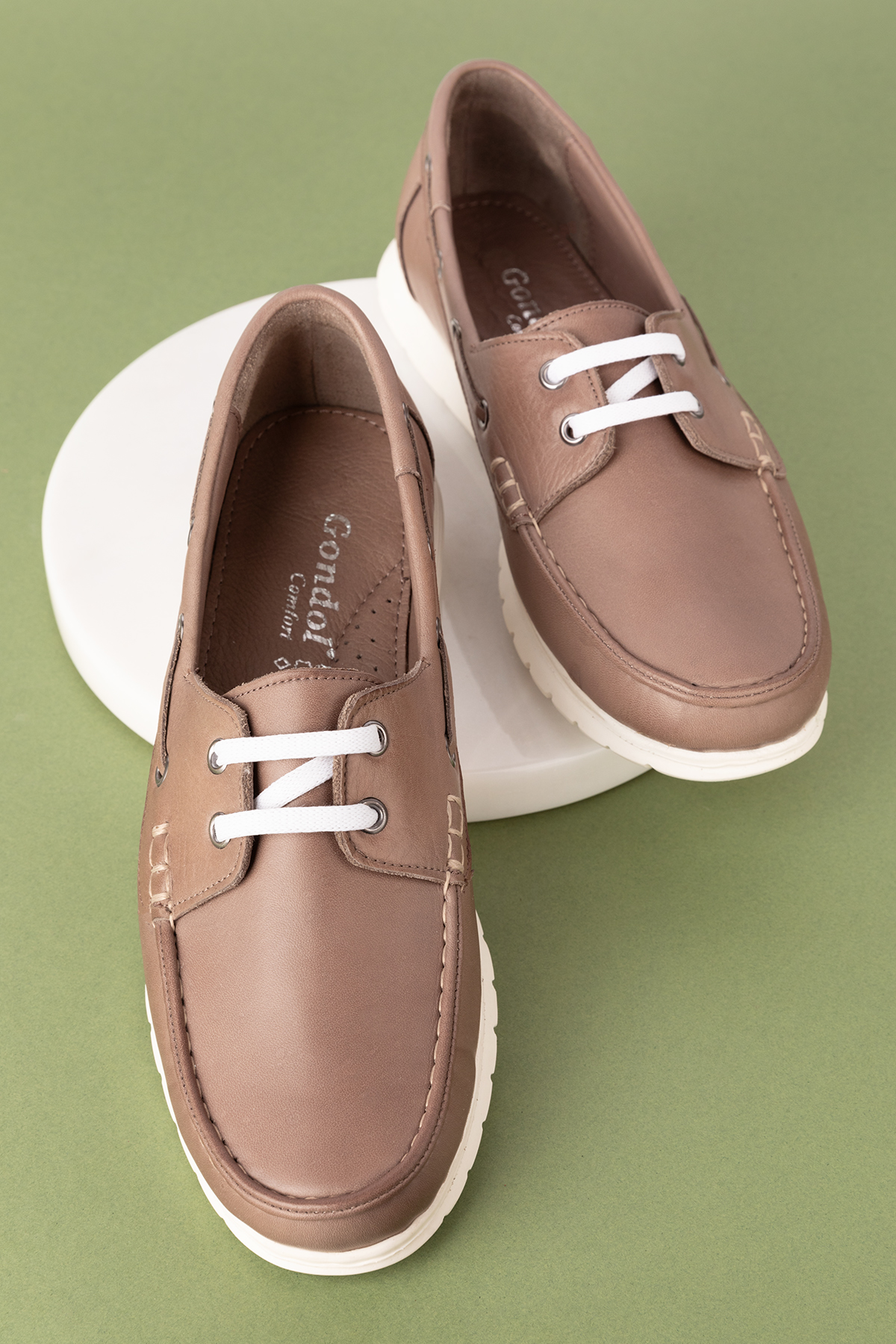 Gondol Kadın İçi Dışı Hakiki Deri Esnek Hafif Rahat Loafer ell.7005 - Görsel 7