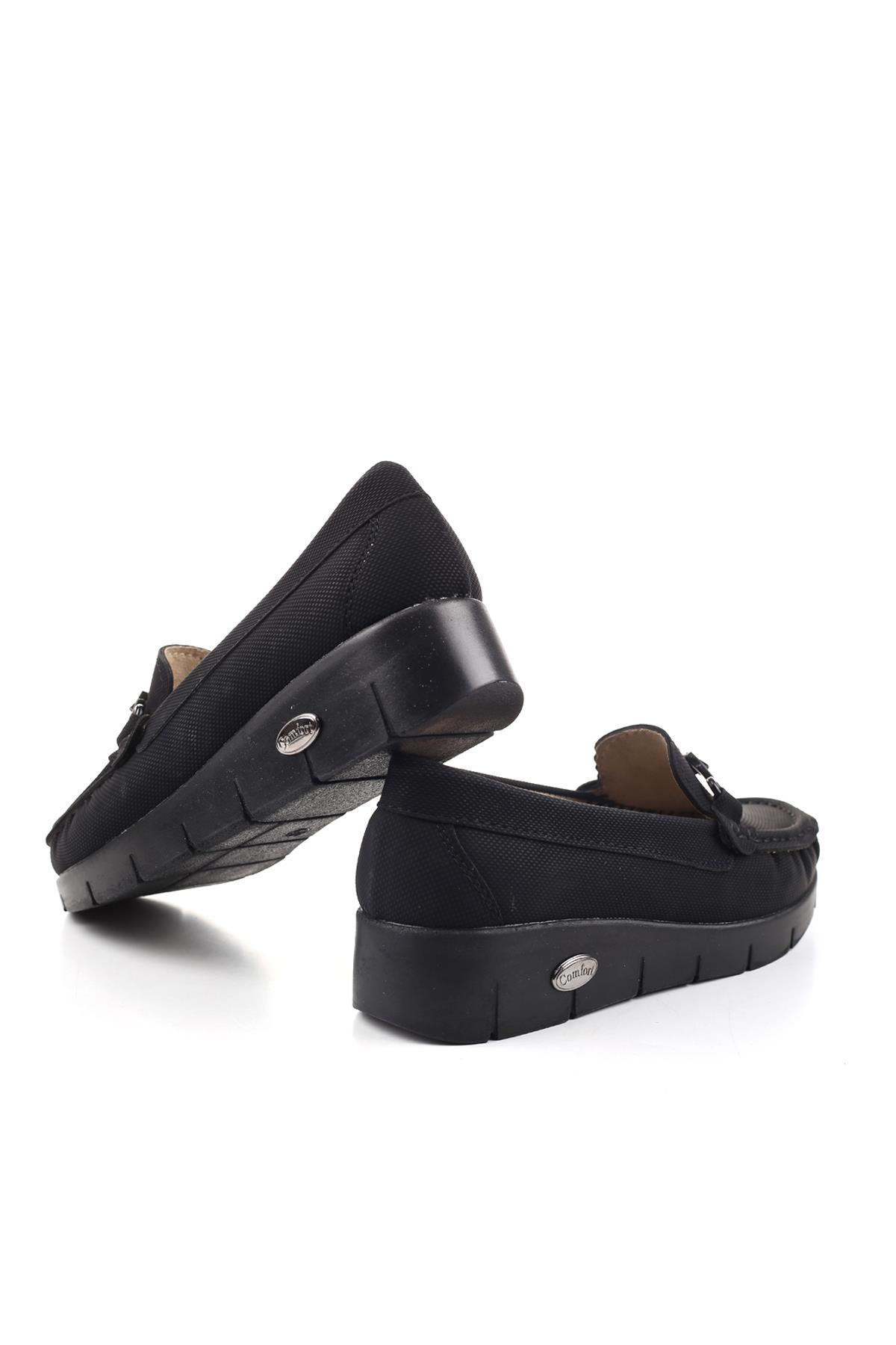 3854 Dolgu Topuk Günlük Kadın Babet Ayakkabı - Görsel 7