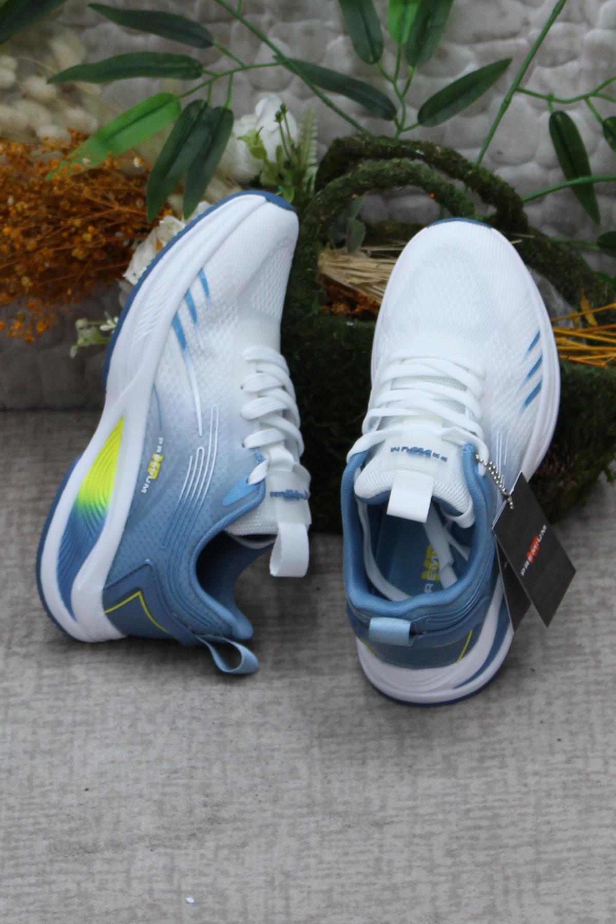 241 1626 Premıum Rahat Esnek Orijinal Ürün Hafif Kadın Spor Ayakkabı - Görsel 7