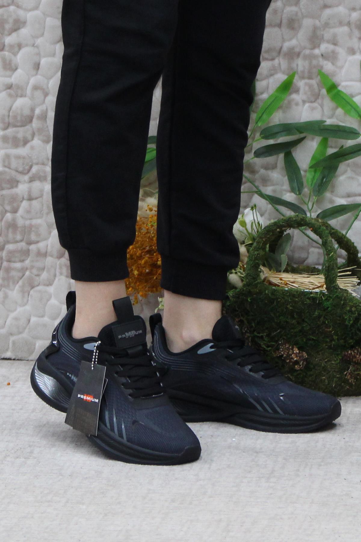 241 1626 Premıum Rahat Esnek Orijinal Ürün Hafif Kadın Spor Ayakkabı - Görsel 3