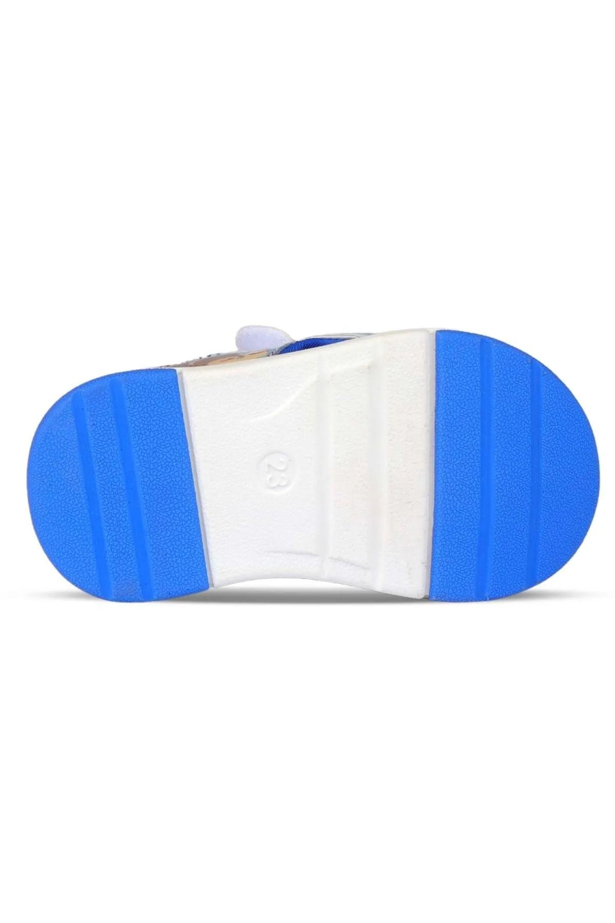 321.P24Y.212 Nana Hafif Rahat Esnek Erkek Çocuk Sandalet - Görsel 5