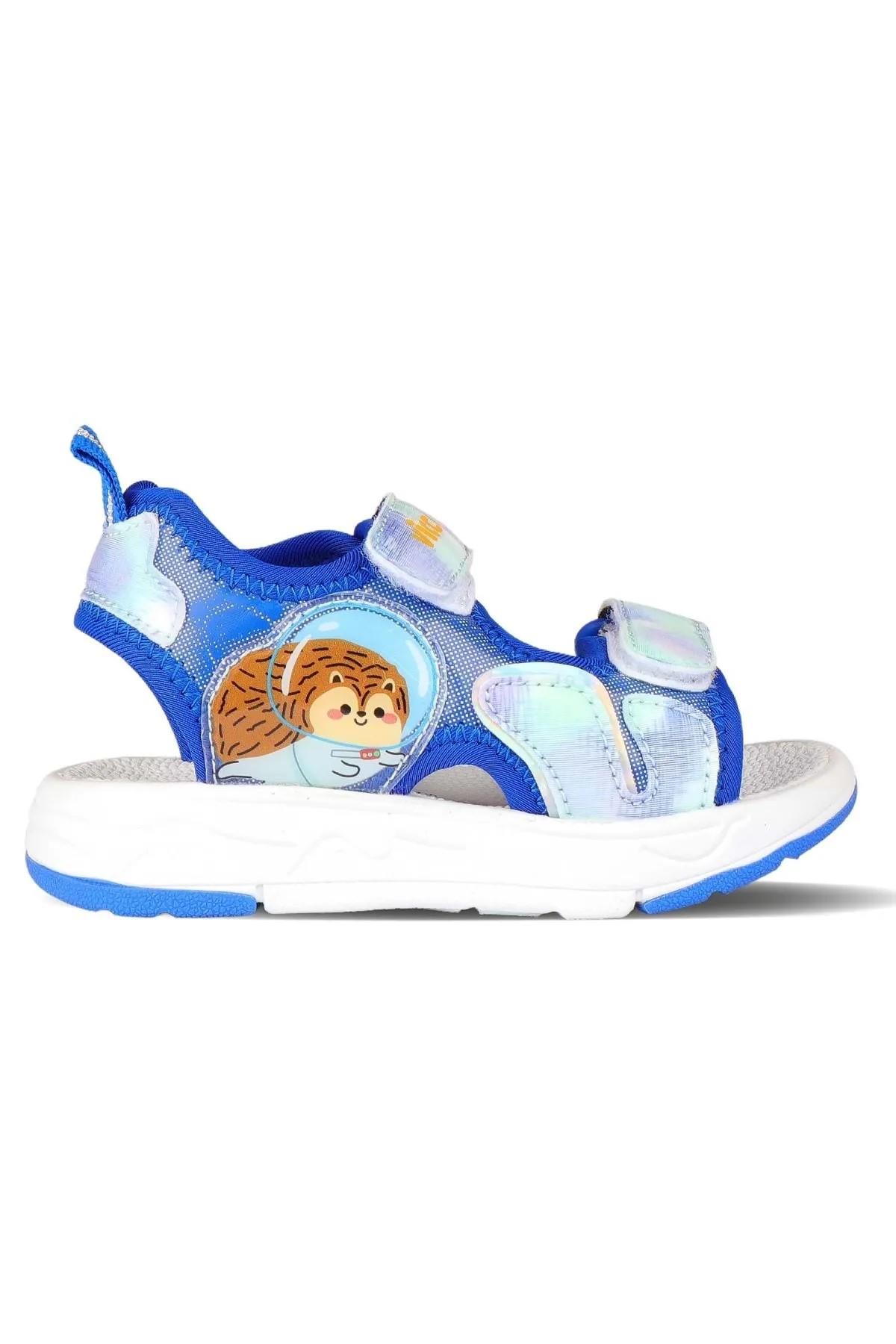 321.B24Y.212 Nana Hafif Rahat Esnek Erkek Çocuk Sandalet - Görsel 2