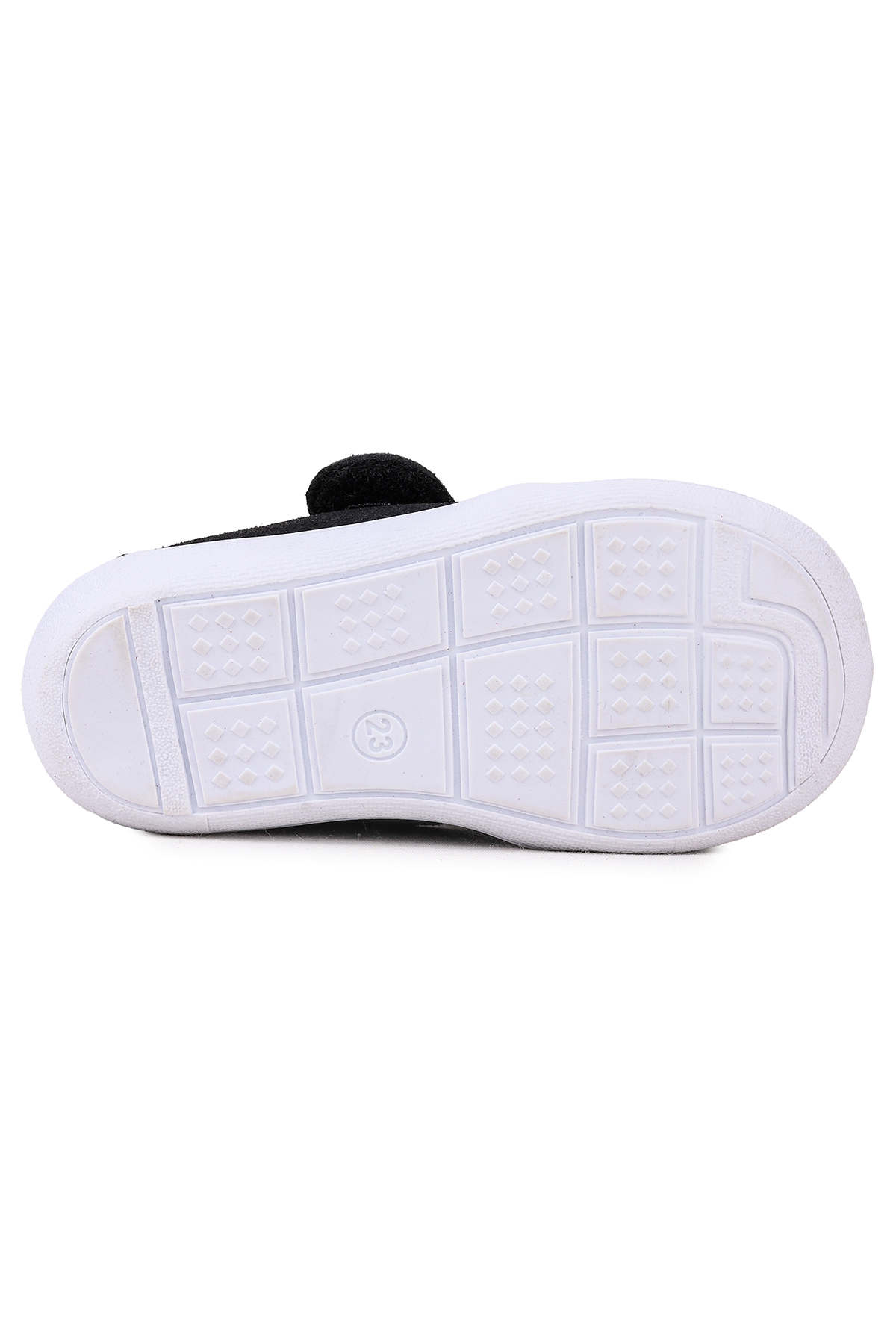 Daffy Cırtlı Erkek Bebek İlk Adım Panduf Ayakkabı Siyah - Görsel 7