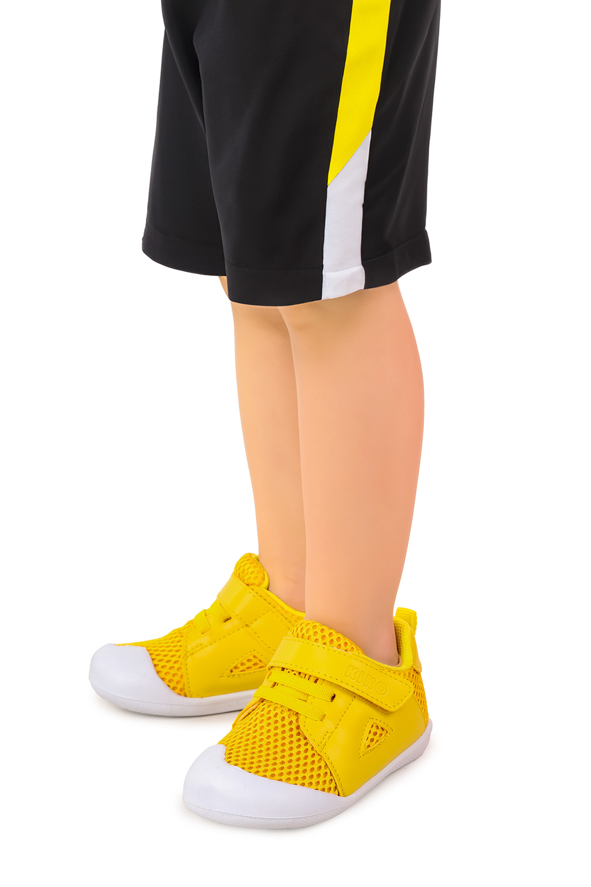 Puppies Cırtlı Erkek Bebek İlk Adım Panduf Ayakkabı Sarı - Görsel 3