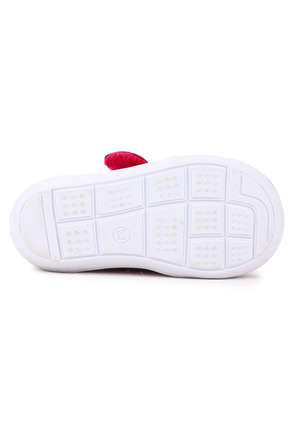 Catly Cırtlı Kız Bebek İlk Adım Panduf Ayakkabı Fuşya - Görsel 8