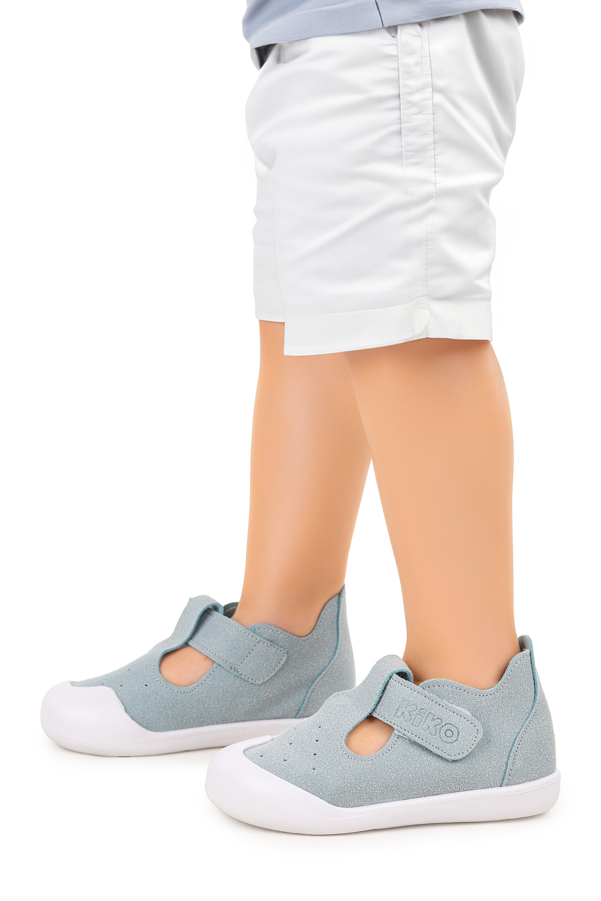 Elroy İlk Adım Cırtlı Erkek Bebek Günlük Ayakkabı Bebe Mavi - Görsel 3