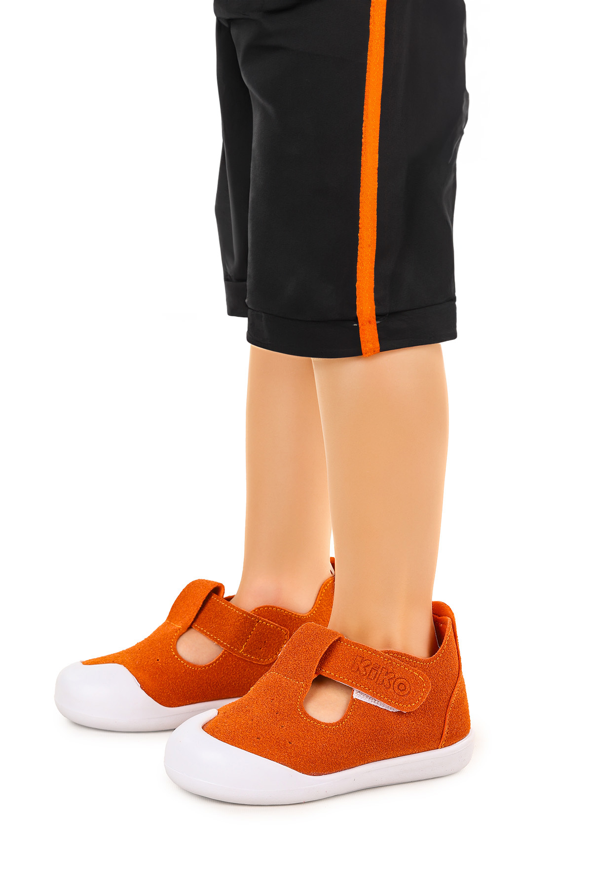 Elroy İlk Adım Cırtlı Erkek Bebek Günlük Ayakkabı Turuncu - Görsel 3