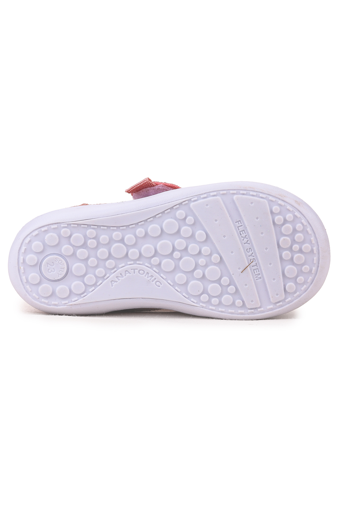 Rosie İlk Adım Cırtlı Kız Bebek Günlük Ayakkabı Pudra - Görsel 7