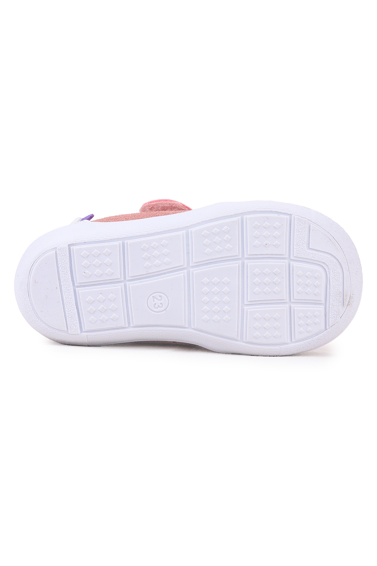 Catly Cırtlı Kız Bebek İlk Adım Panduf Ayakkabı Pudra - Görsel 8