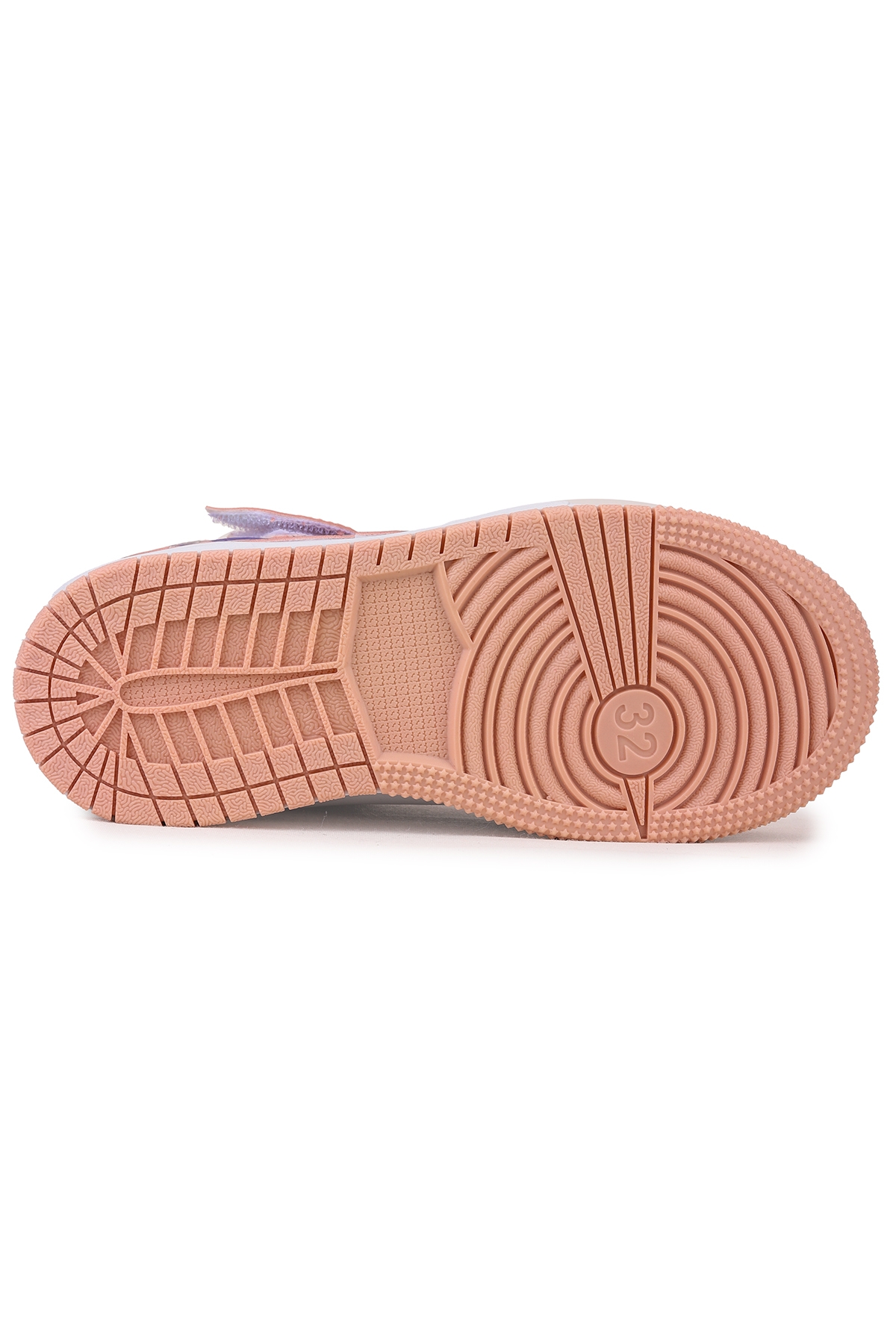 Tesan Cırtlı Günlük Kız Çocuk Spor Ayakkabı Pudra - Beyaz - Su Yeşili - Görsel 7