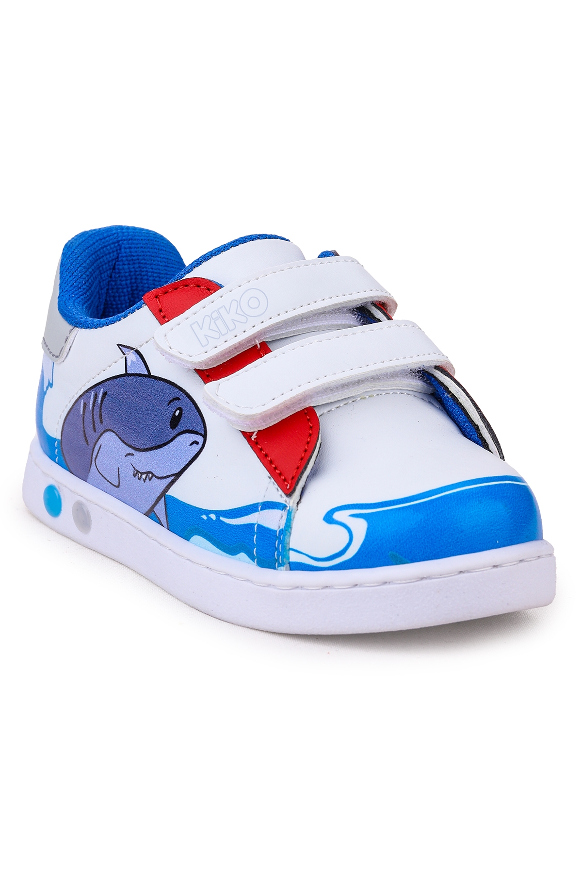 Disha Cırtlı Işıklı Erkek Bebek Spor Ayakkabı Mavi - Görsel 5