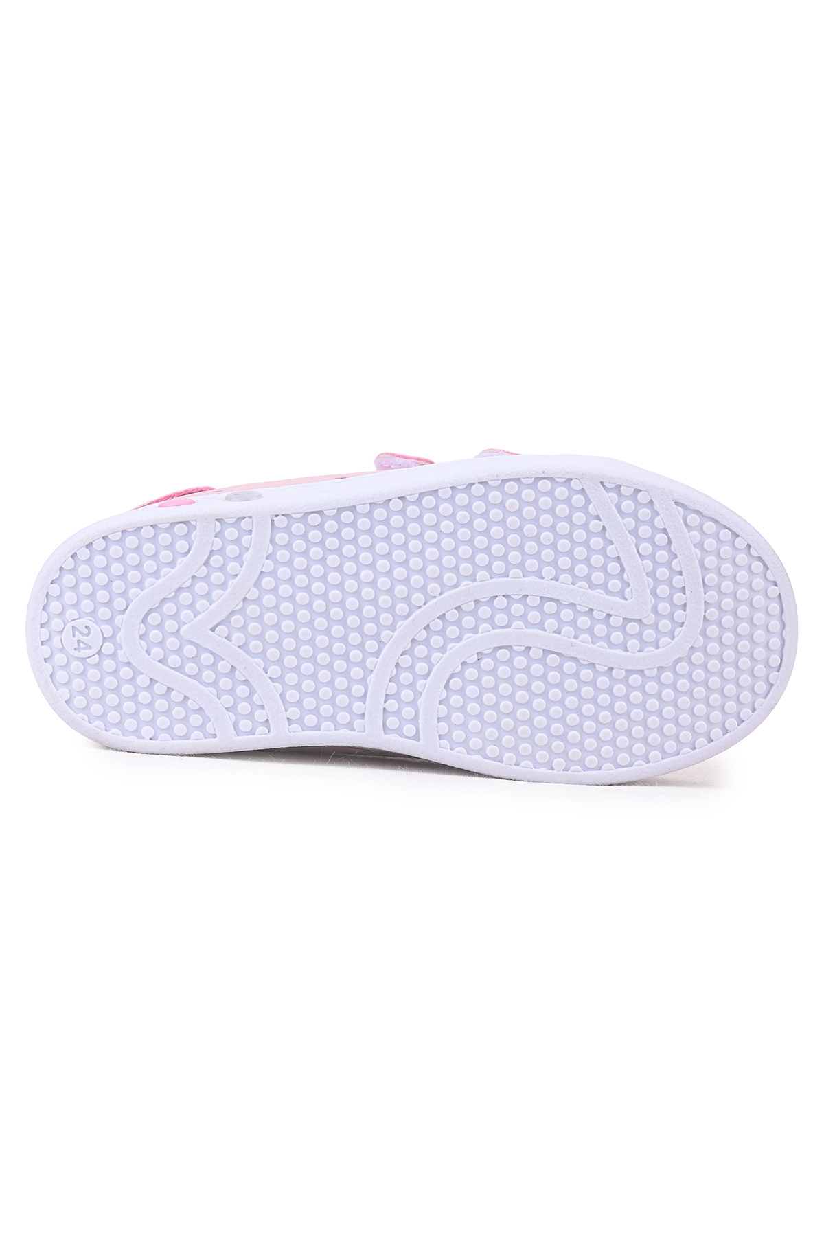 Bart Cırtlı Işıklı Kız Bebek Spor Ayakkabı Pembe - Görsel 8