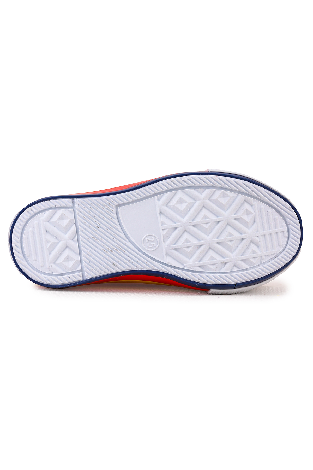 Linen Cırtlı Erkek Bebek Keten Spor Ayakkabı Turuncu - Görsel 7