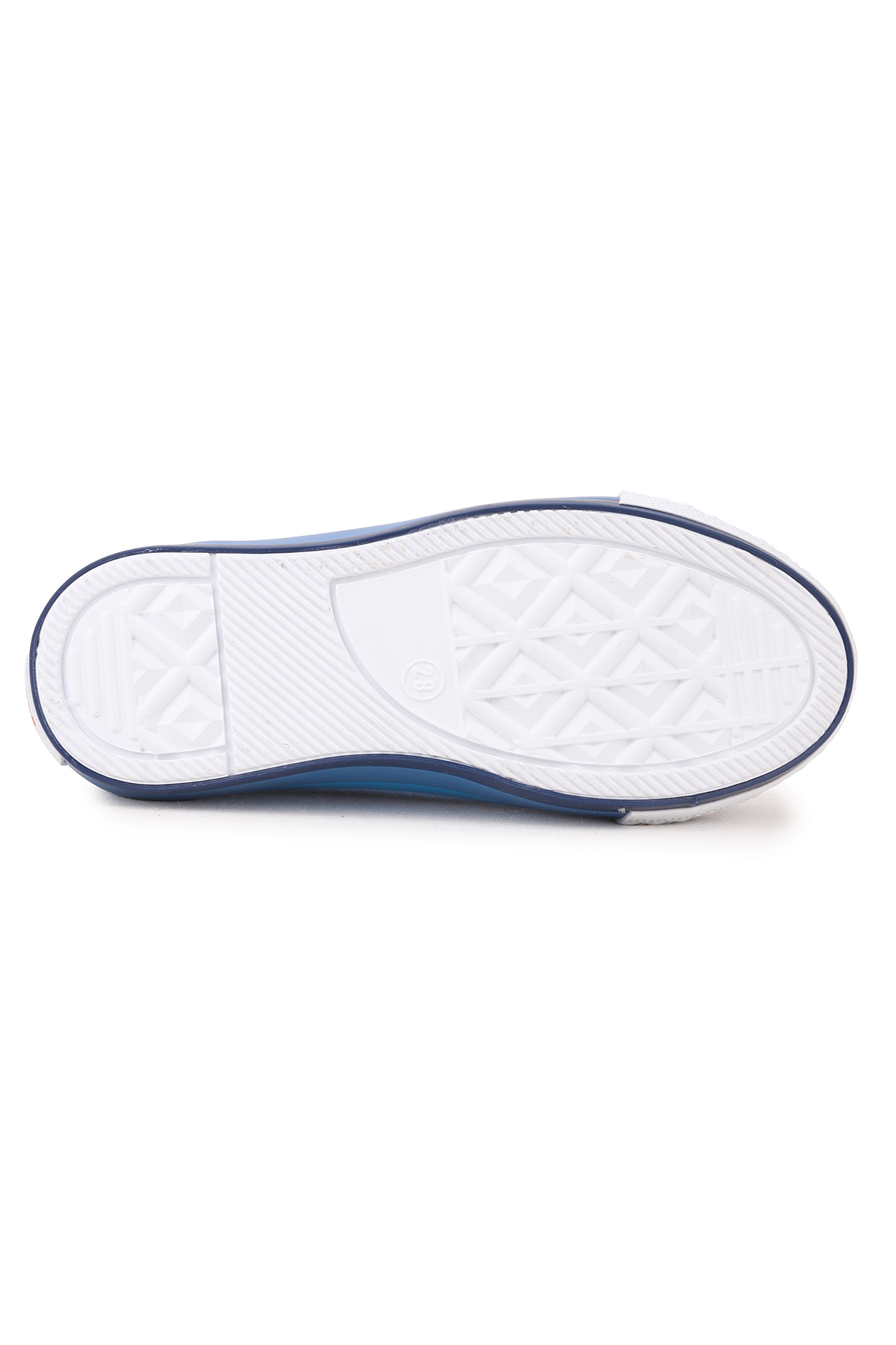 Tinna Bağcıklı Erkek Çocuk Keten Spor Ayakkabı Mavi - Görsel 7