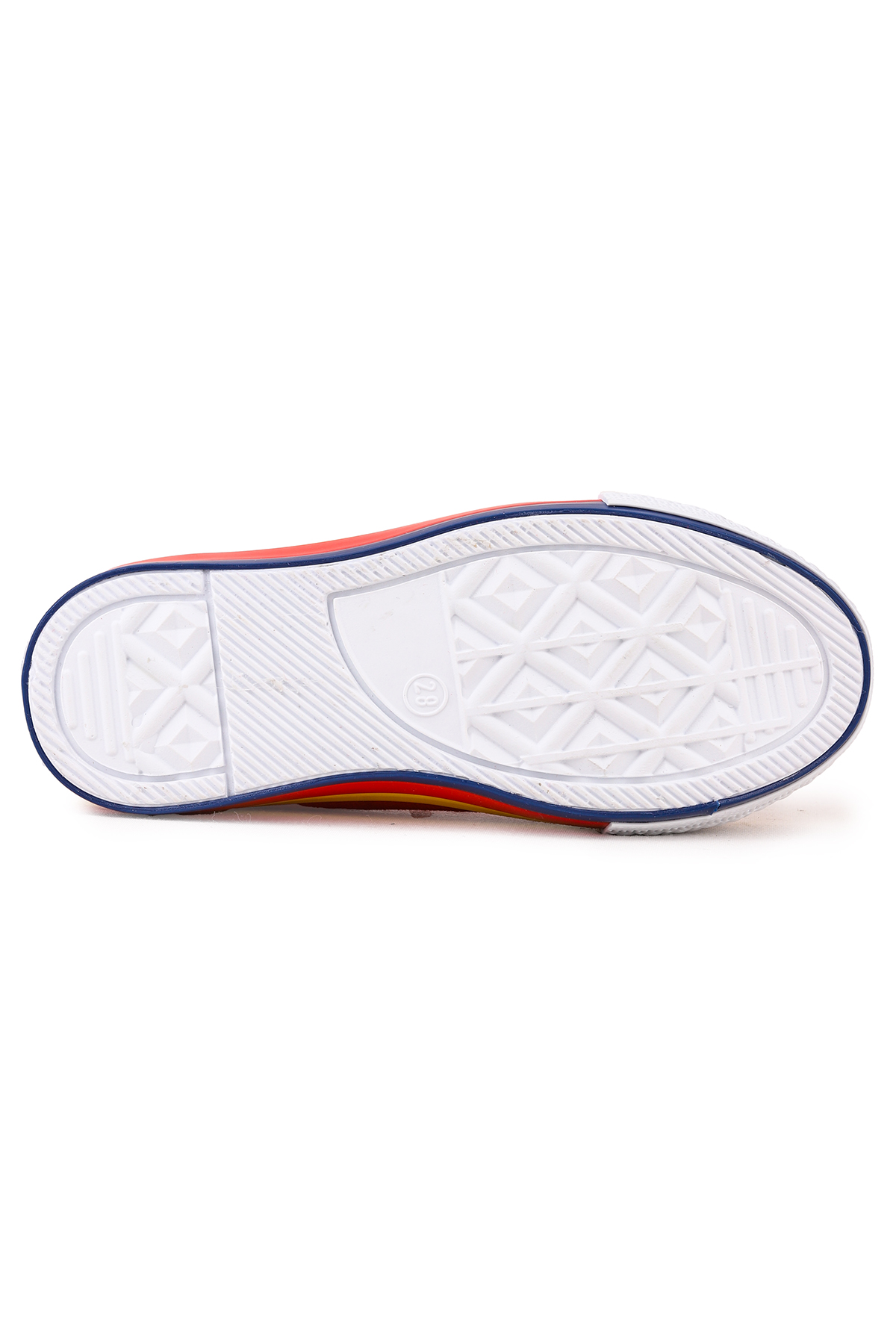 Tinna Bağcıklı Erkek Çocuk Keten Spor Ayakkabı Kırmızı - Görsel 7