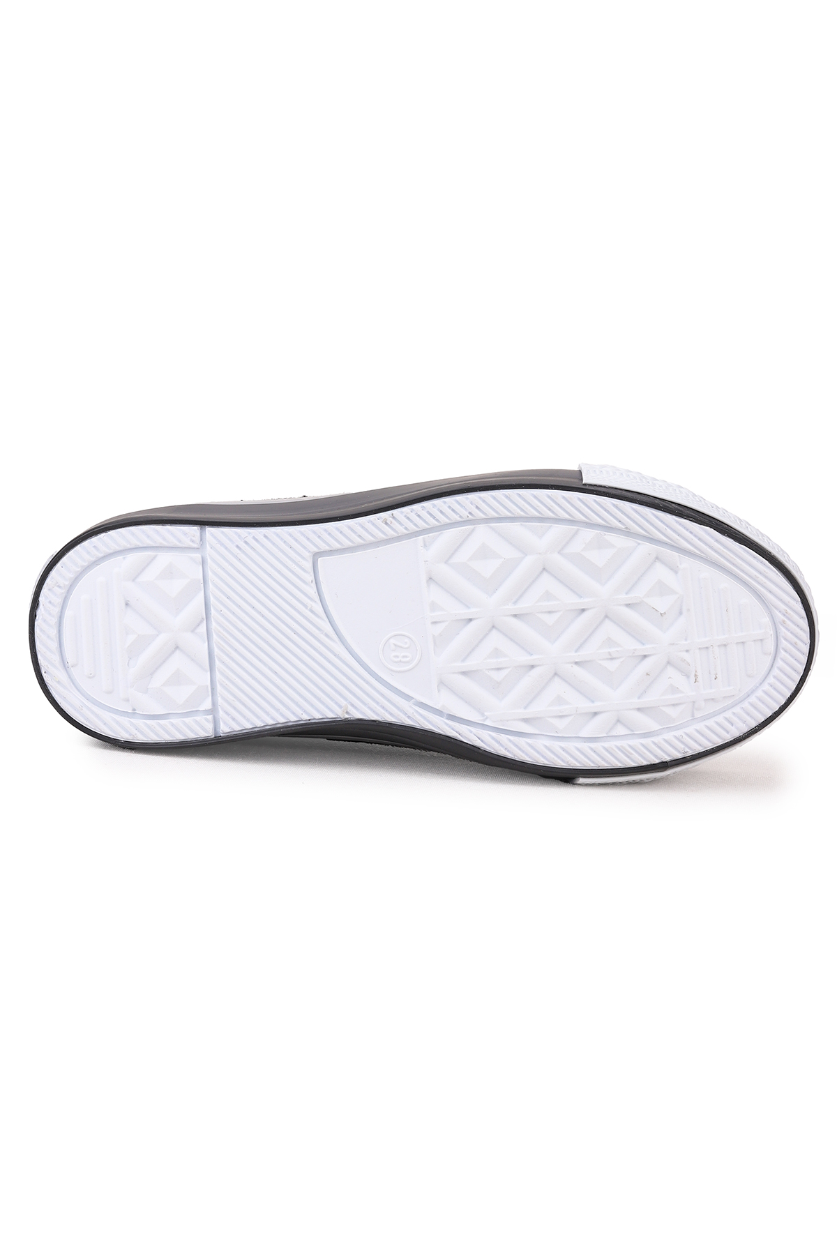 Tinna Bağcıklı Erkek Çocuk Keten Spor Ayakkabı Siyah - Görsel 7