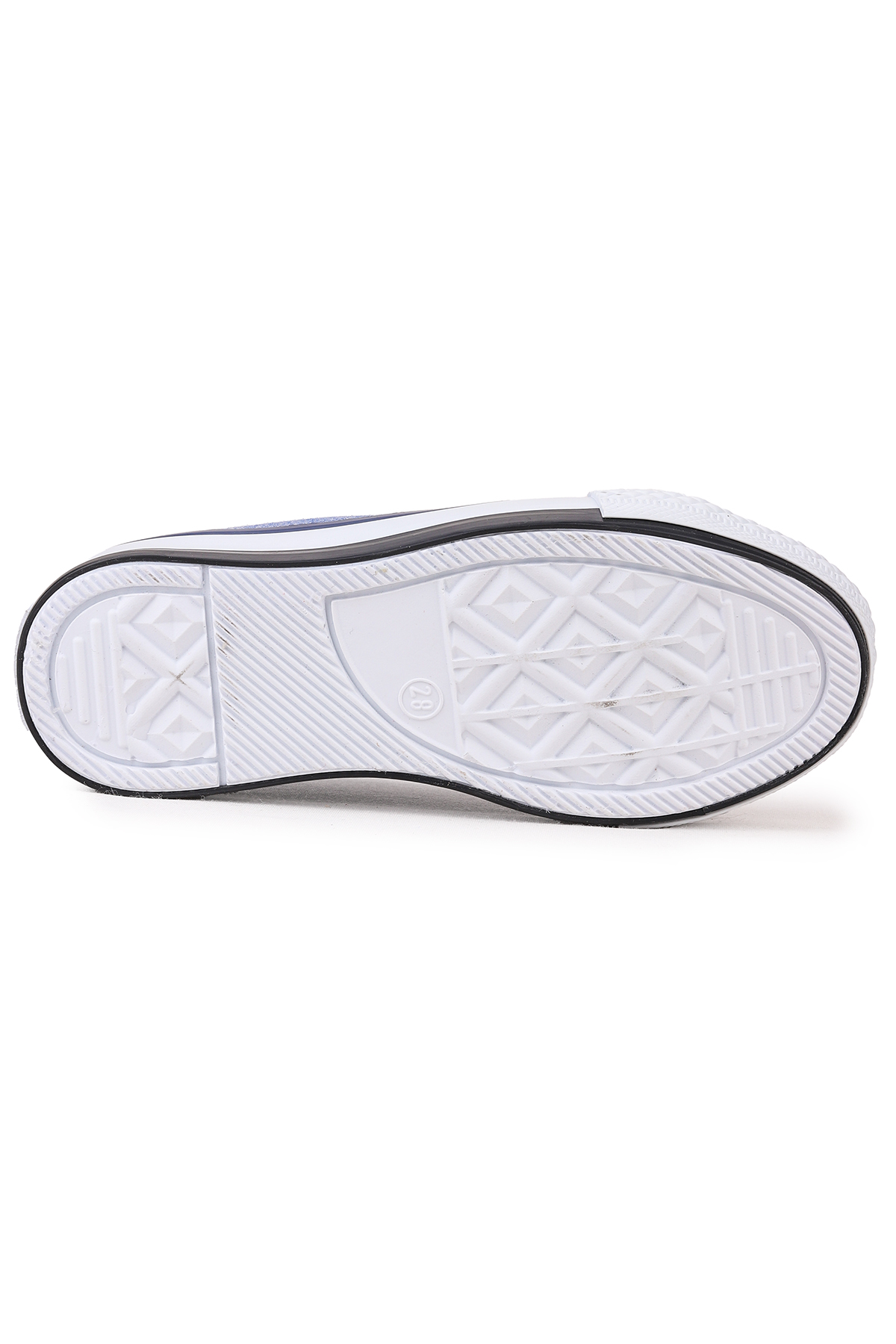 Tinna Bağcıklı Erkek Çocuk Keten Spor Ayakkabı Kot Mavi - Görsel 7