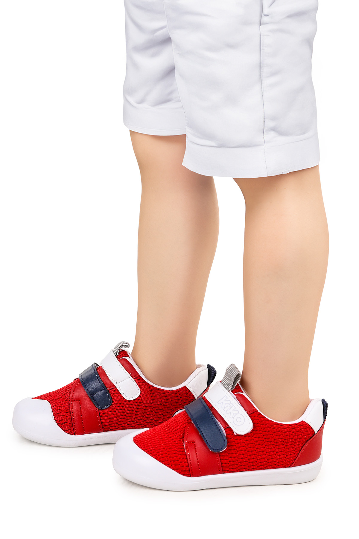 Textile İlk Adım Cırtlı Erkek Bebek Spor Ayakkabı Kırmızı - Görsel 3