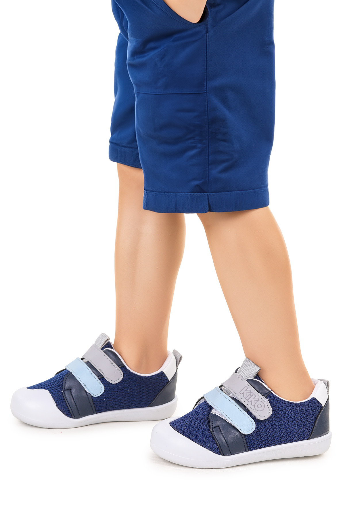 Textile İlk Adım Cırtlı Erkek Bebek Spor Ayakkabı Lacivert - Görsel 3