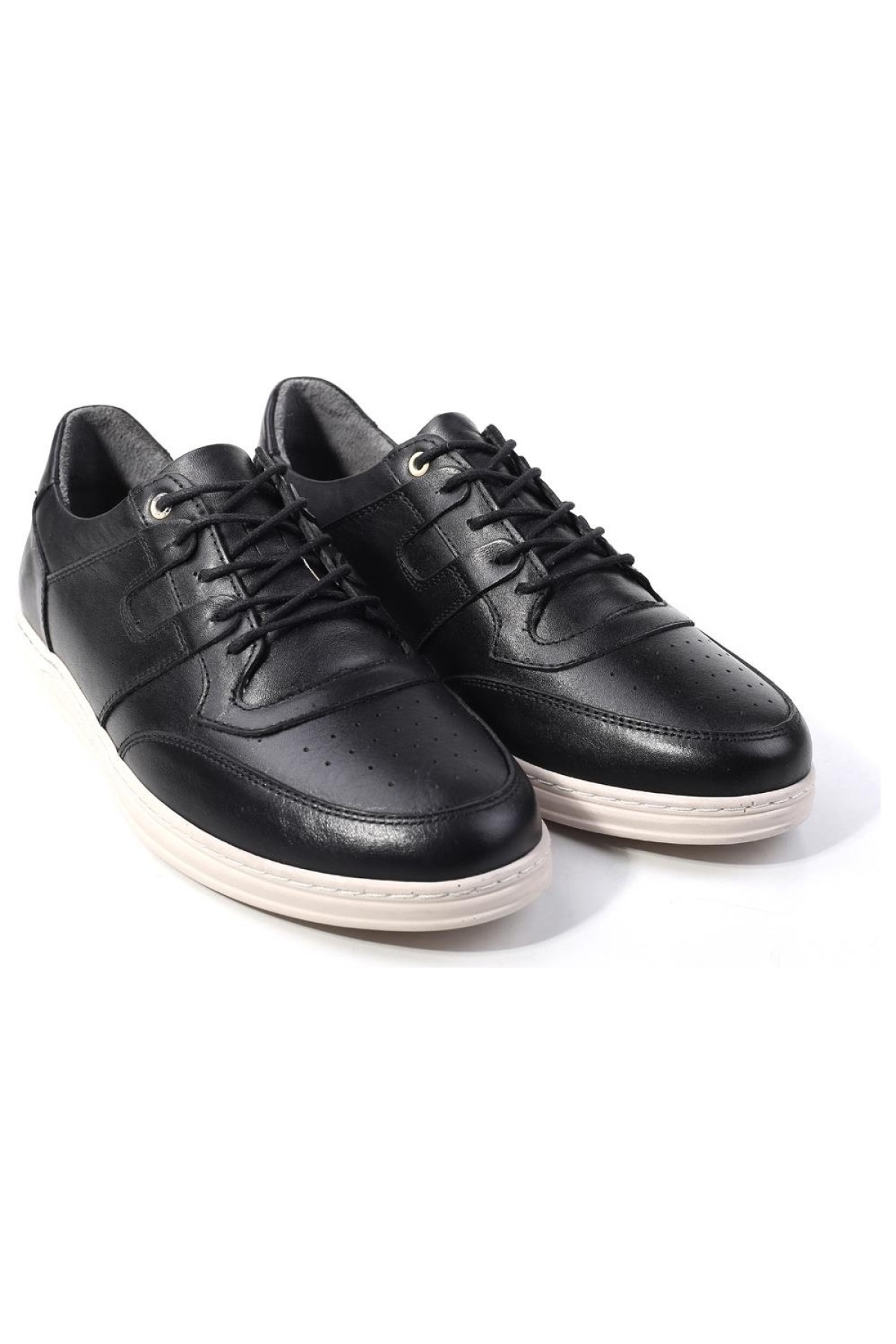 Siyah Günlük Erkek Confort Ayakkabı - Görsel 4