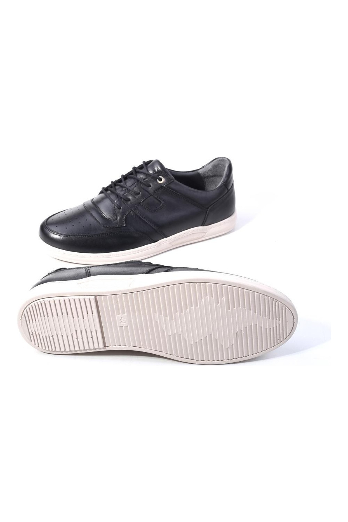 Siyah Günlük Erkek Confort Ayakkabı - Görsel 6