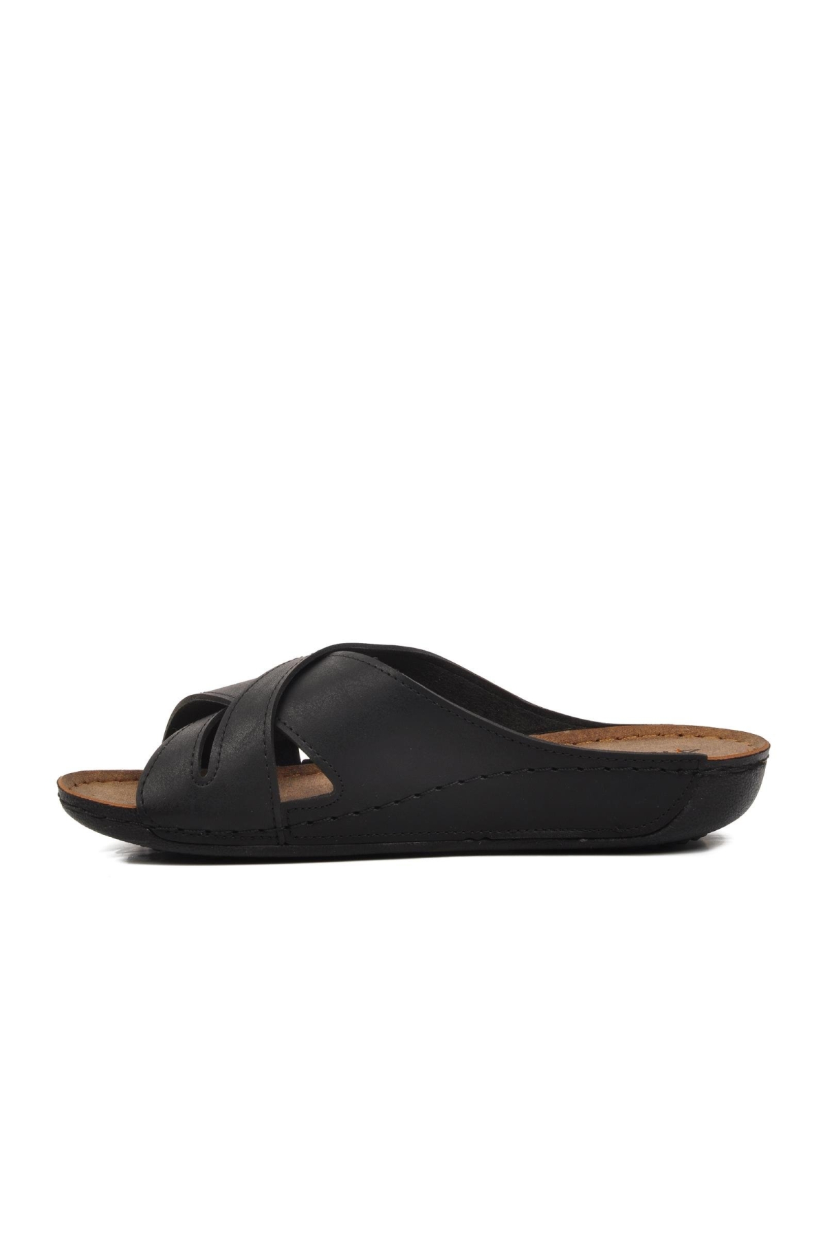 08-982 Siyah Kadın Yazlık Terlik - Görsel 3
