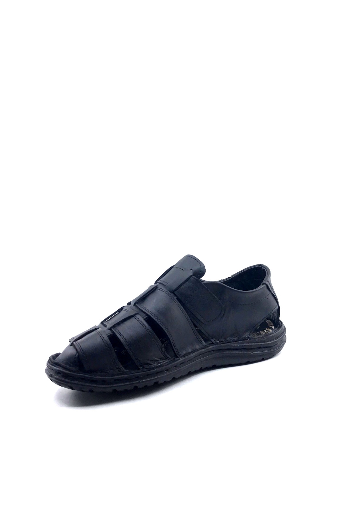 4932 Siyah Erkek Ortopedik Sandelet - Görsel 4