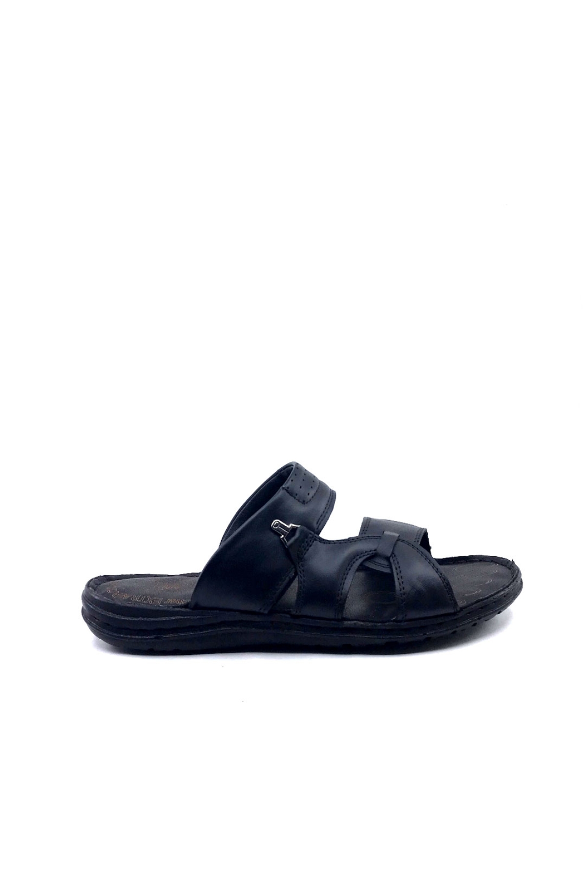 4929 Siyah Erkek Ortopedik Terlik - Görsel 2