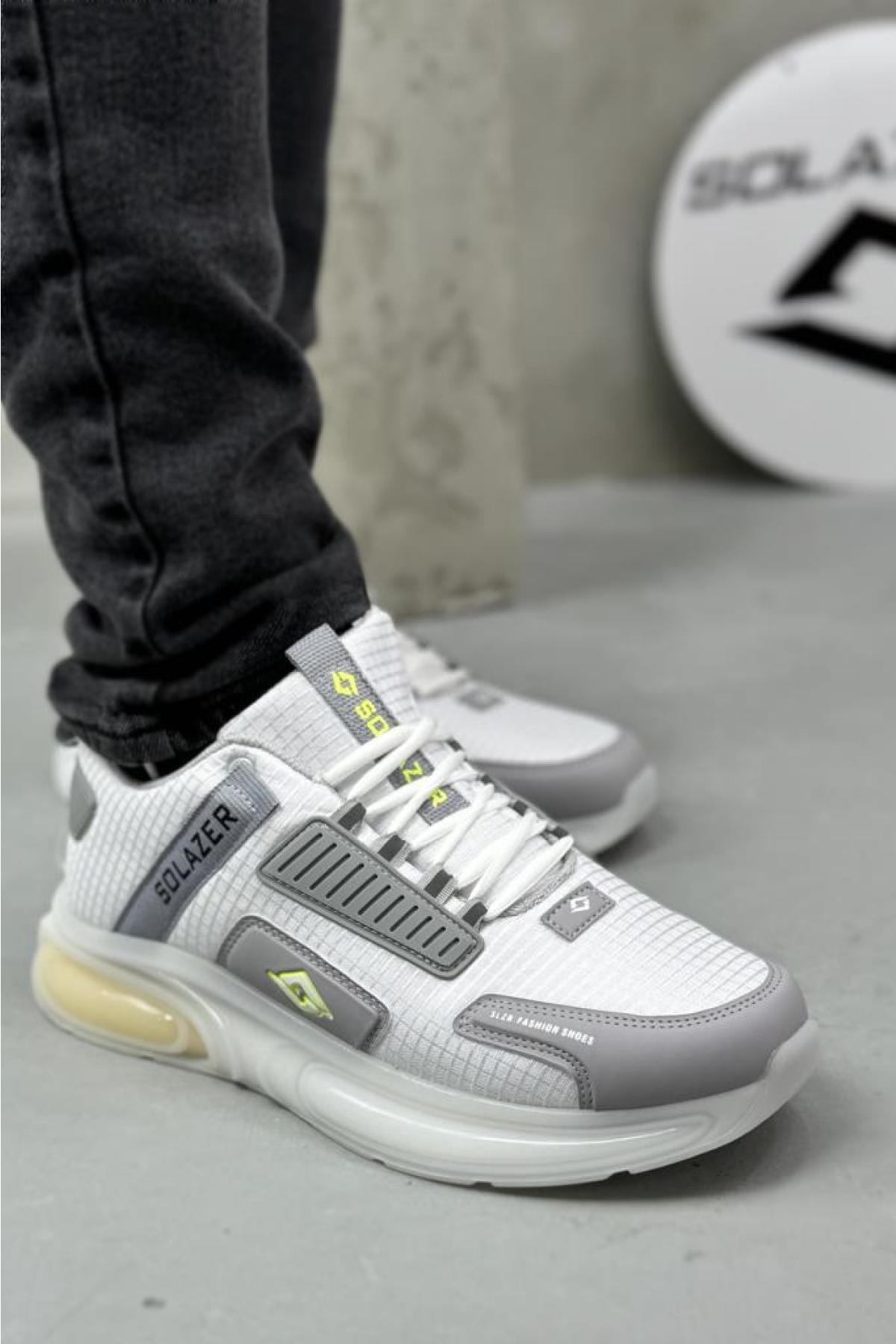 Slzr 02755 Erkek Fileli Günlük Spor Ayakkabı - Görsel 2