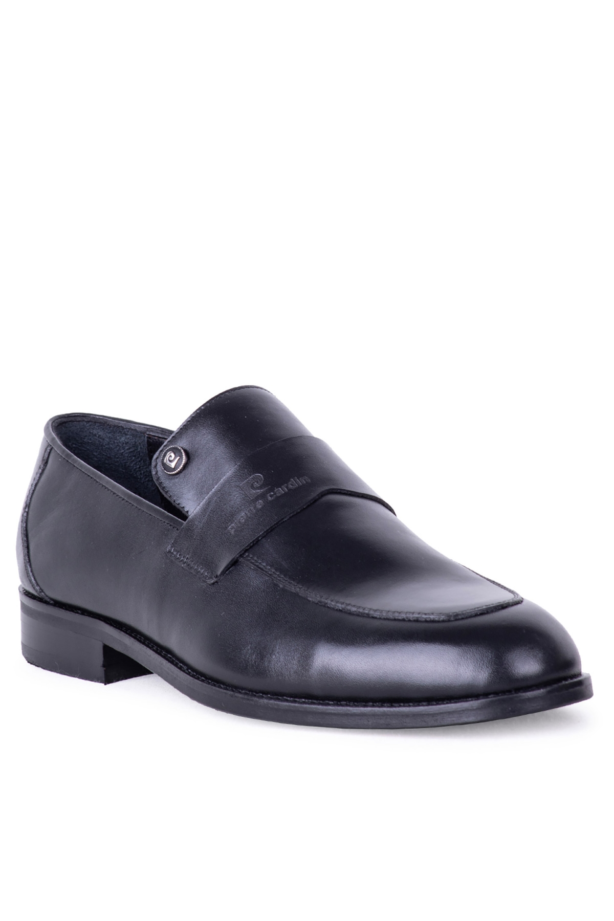 711059 Erkek Hakiki Deri Klasik Ayakkabı Siyah - Görsel 3