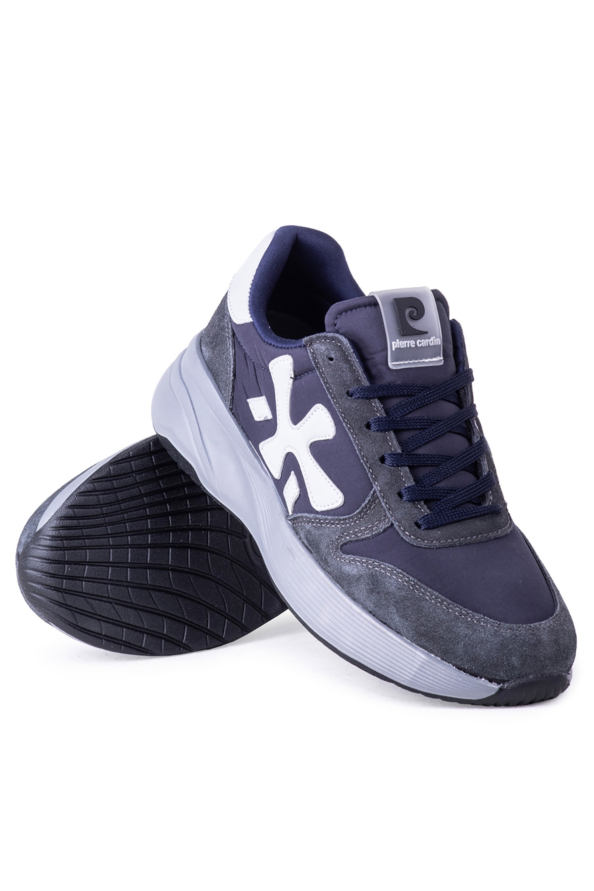 92889-1 Erkek Sneaker Ayakkabı Füme - Görsel 5