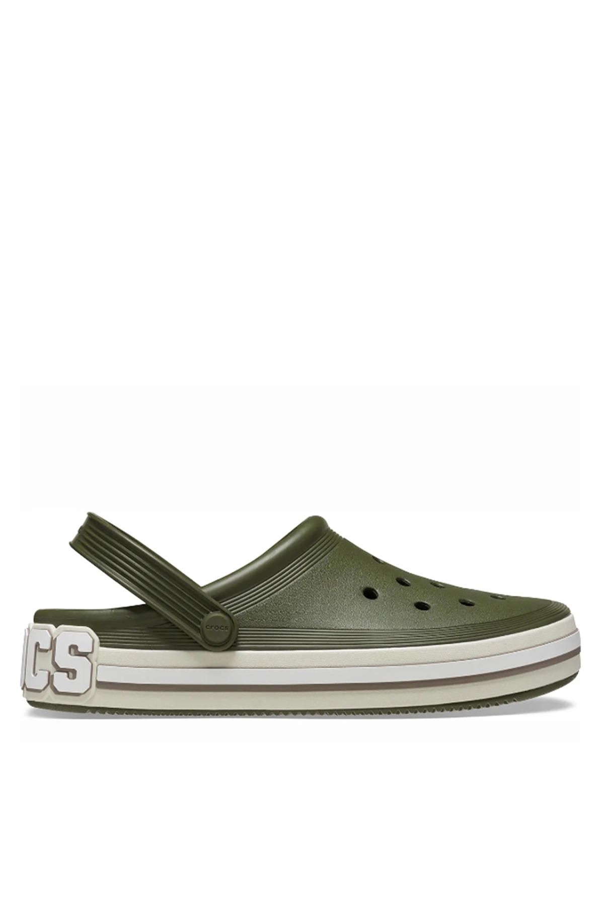 Off Court Logo Clog Günlük Unisex Terlik Army Green - Görsel 2