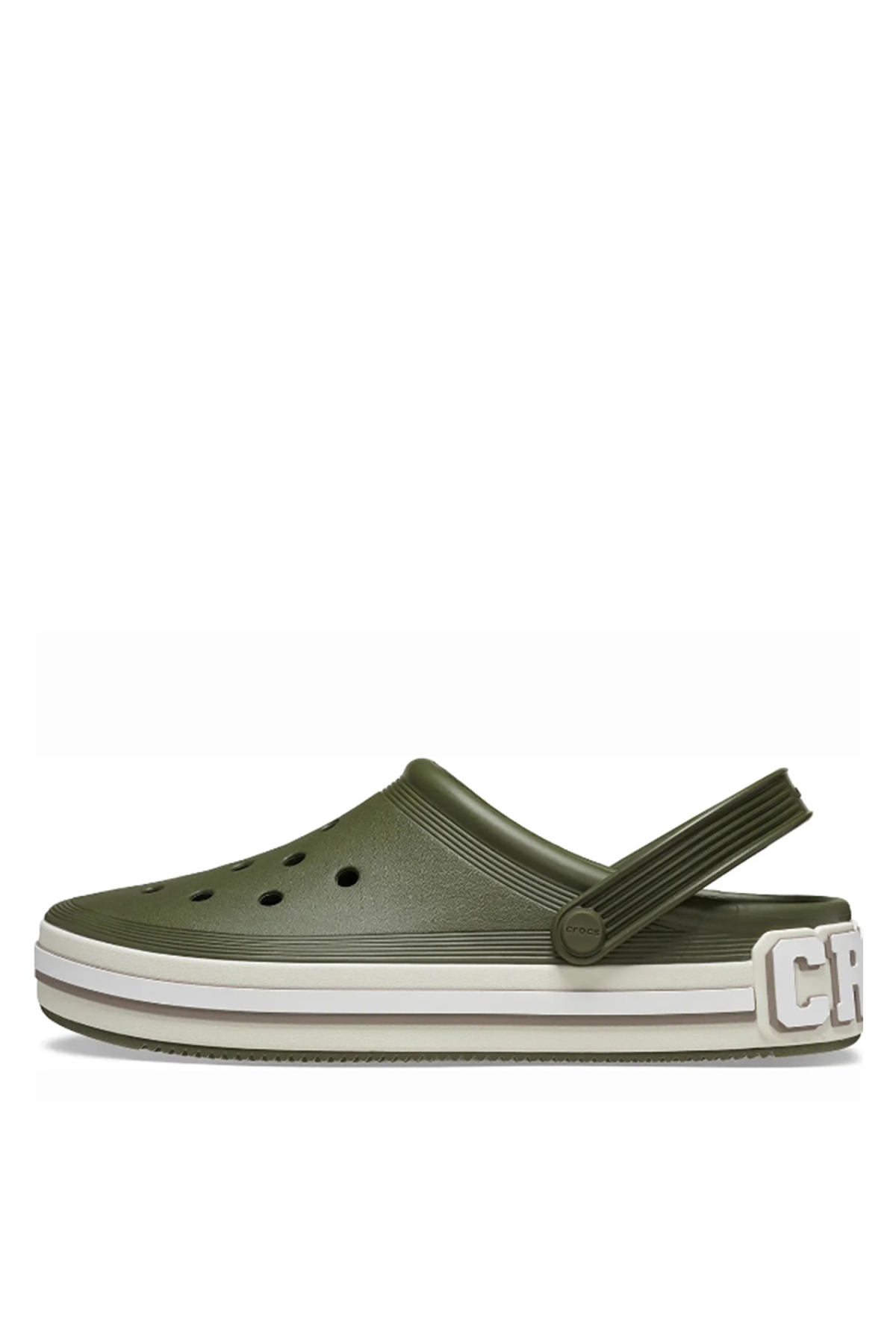 Off Court Logo Clog Günlük Unisex Terlik Army Green - Görsel 6