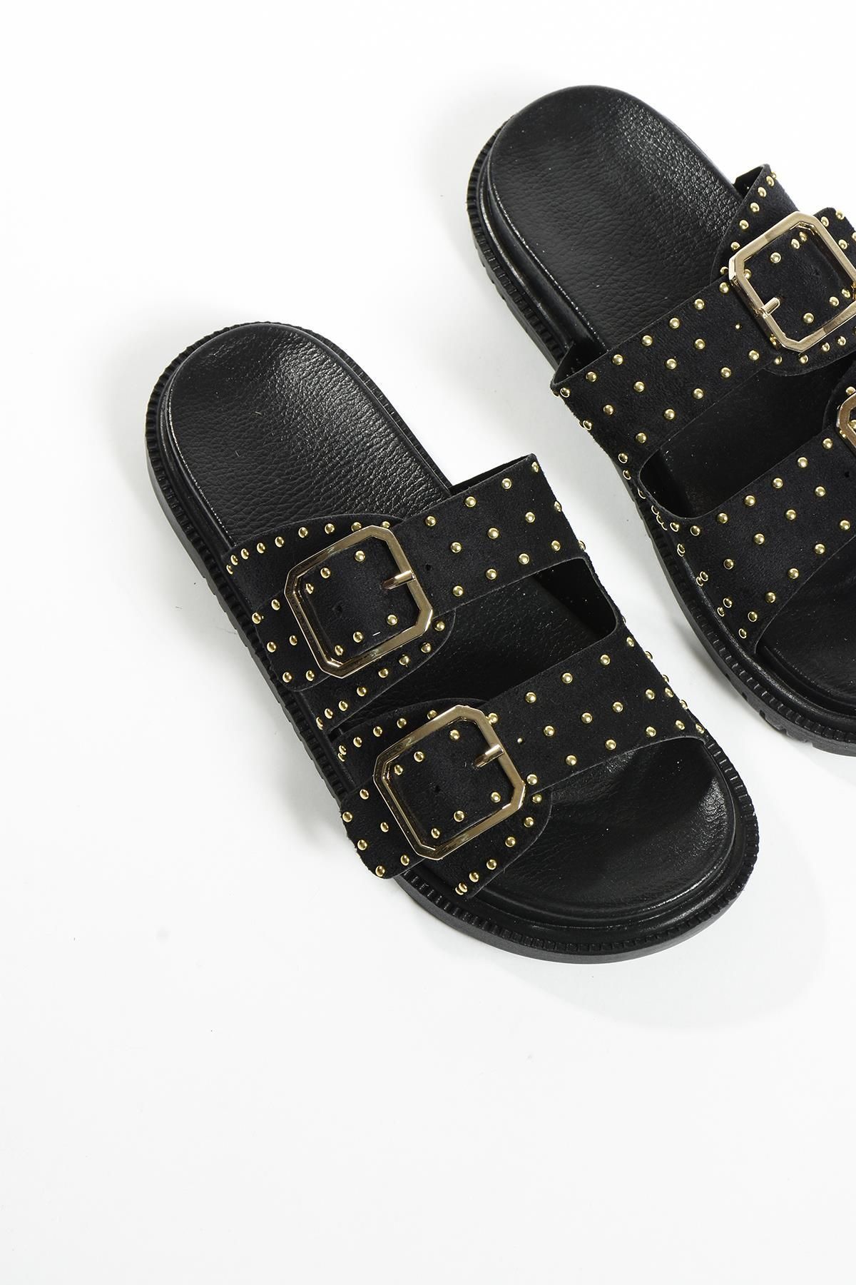 800 TROP DETAY KADIN SÜET TERLİK - Görsel 4