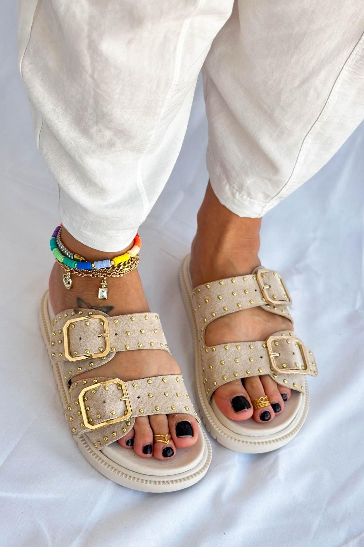 800 TROP DETAY KADIN SÜET TERLİK - Görsel 2