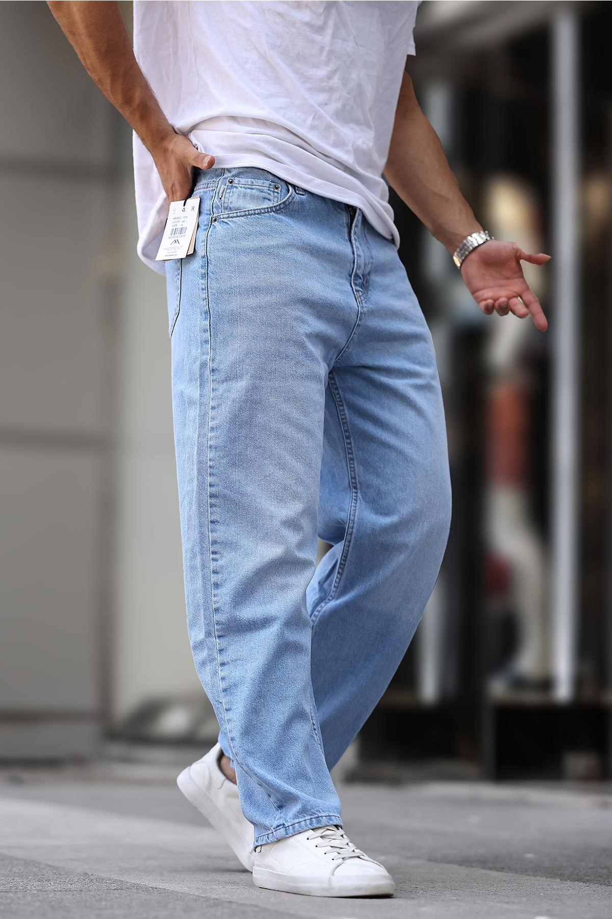 Mavi Erkek Yıkamalı Baggy Jean 7216 Fiyatları - 201268638 | Flo