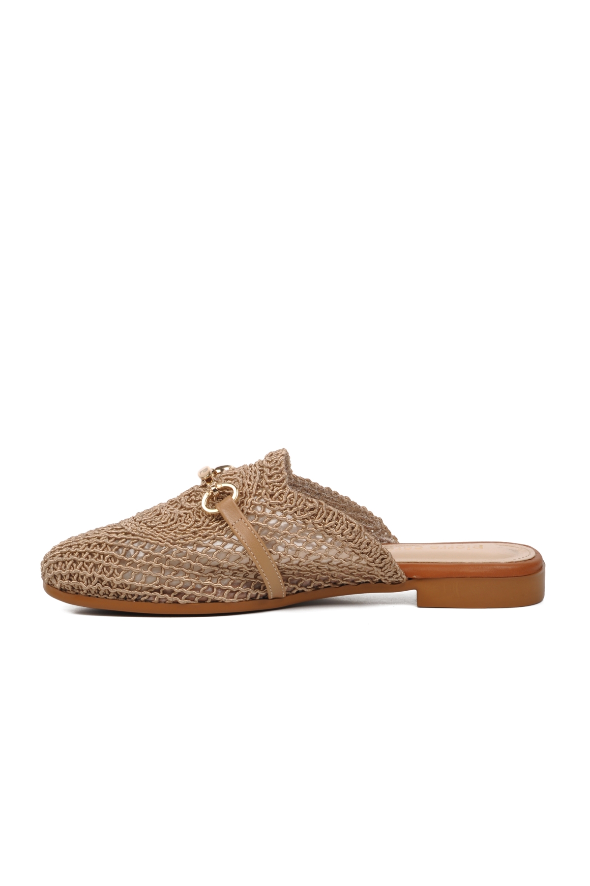 PC-53128 Vizon Kadın Örgülü Terlik - Görsel 3