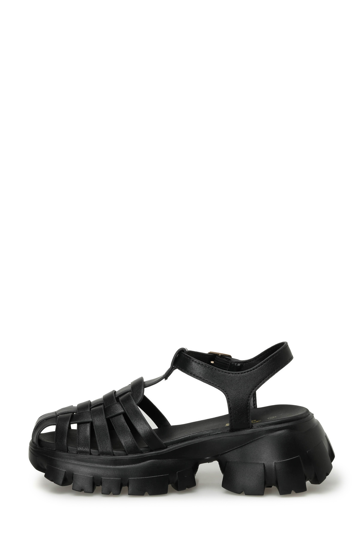 323704.Z 4FX Siyah Kadın Spor Sandalet - Görsel 4