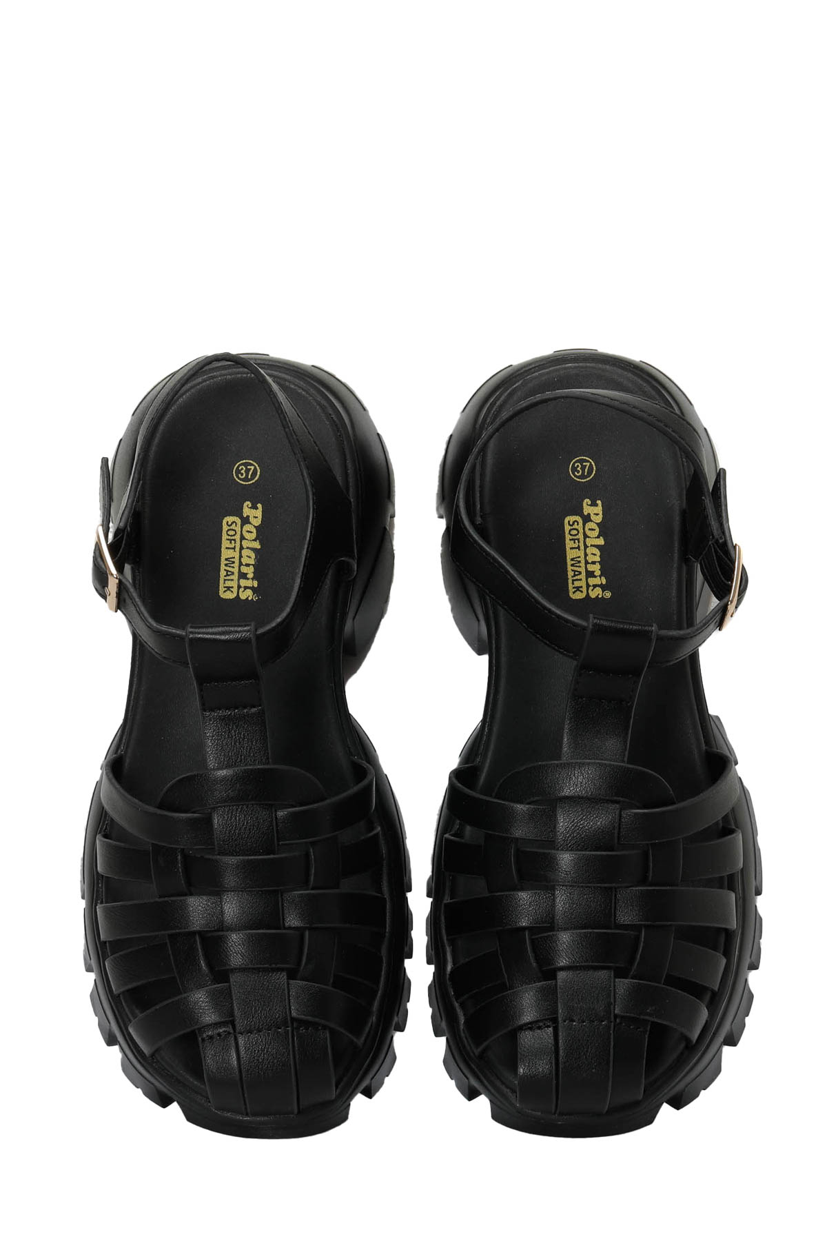 323704.Z 4FX Siyah Kadın Spor Sandalet - Görsel 5