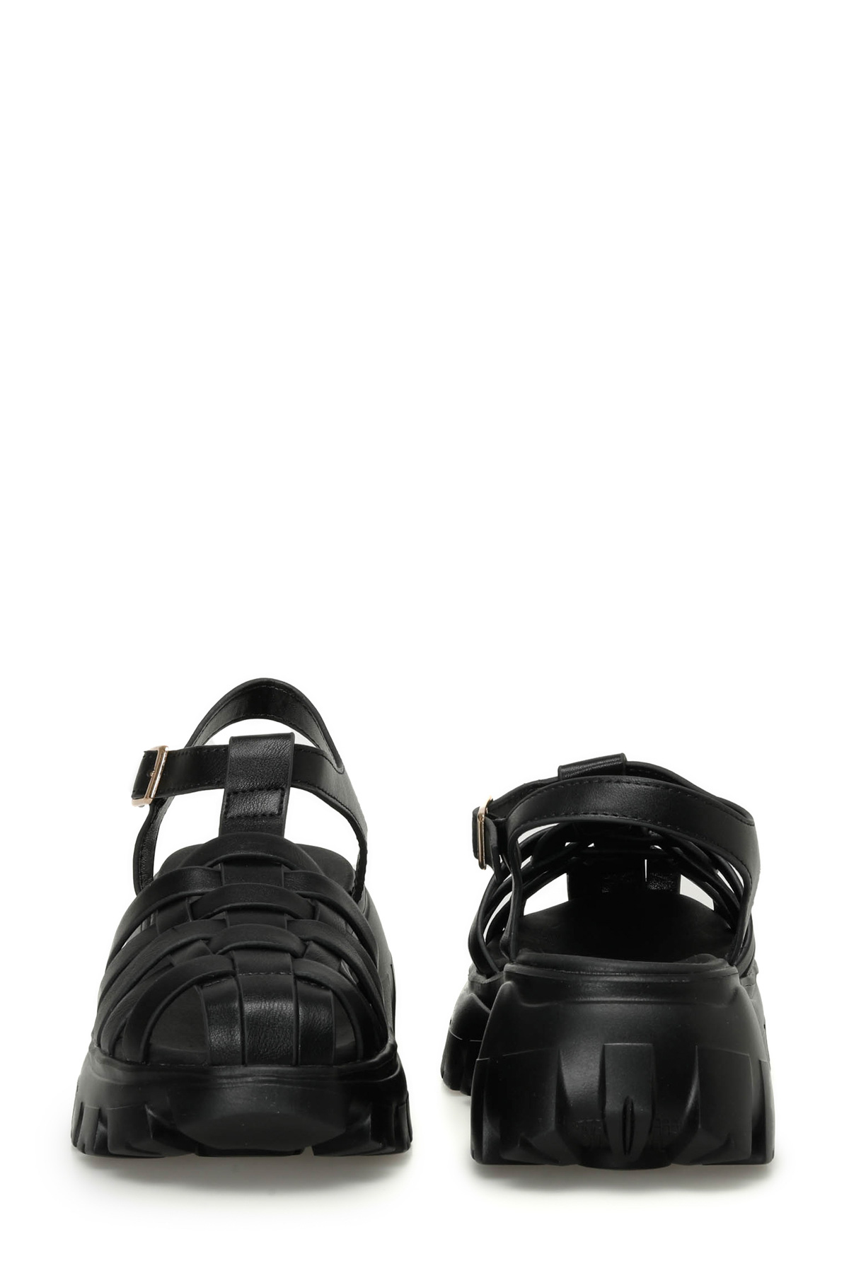 323704.Z 4FX Siyah Kadın Spor Sandalet - Görsel 6