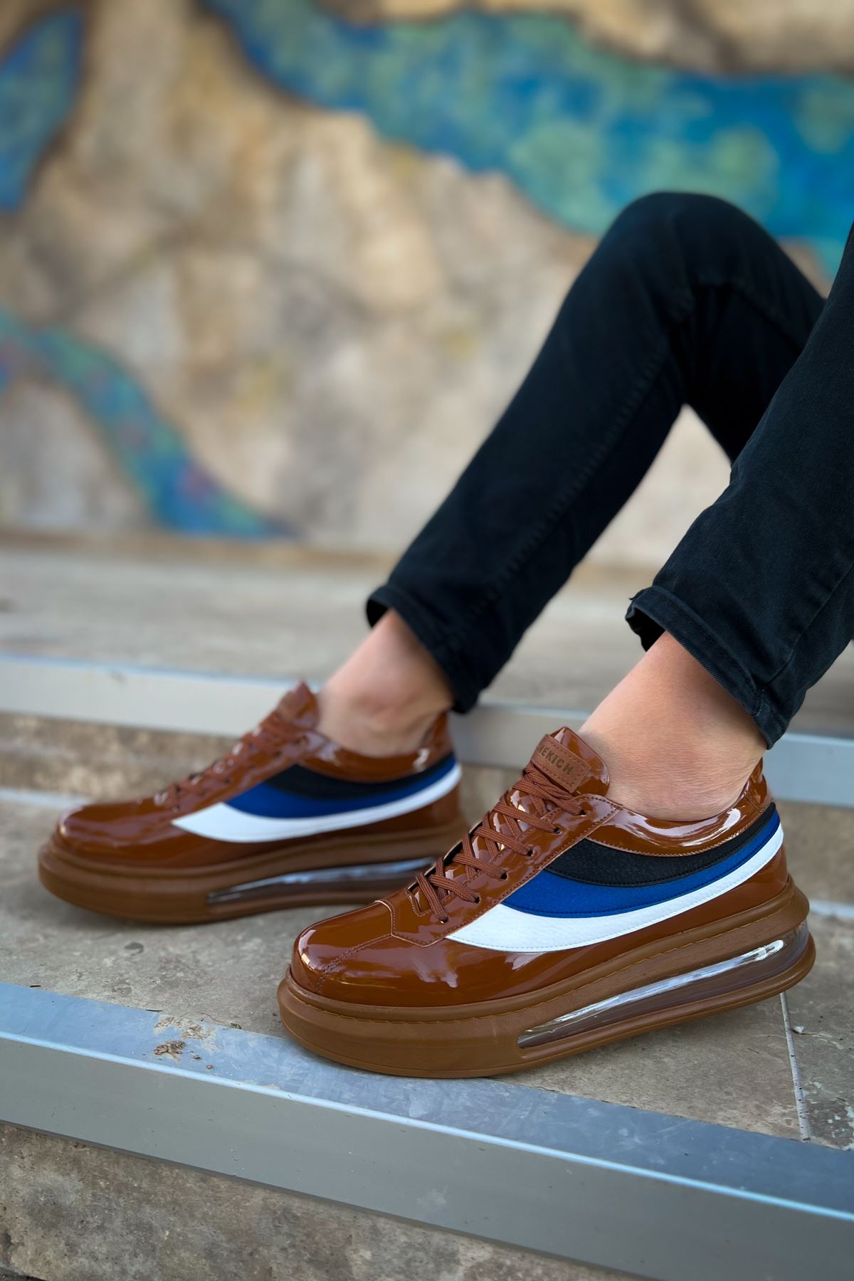 CH171 RRT Ariaso Erkek Ayakkabı TABA - Görsel 4